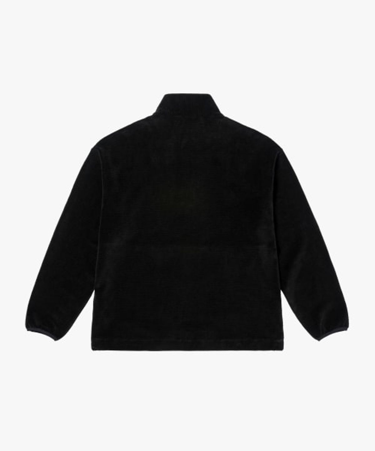 골스튜디오(GOALSTUDIO) CORDUROY VELOUR BUTTON-UP SHIRT-BLACK