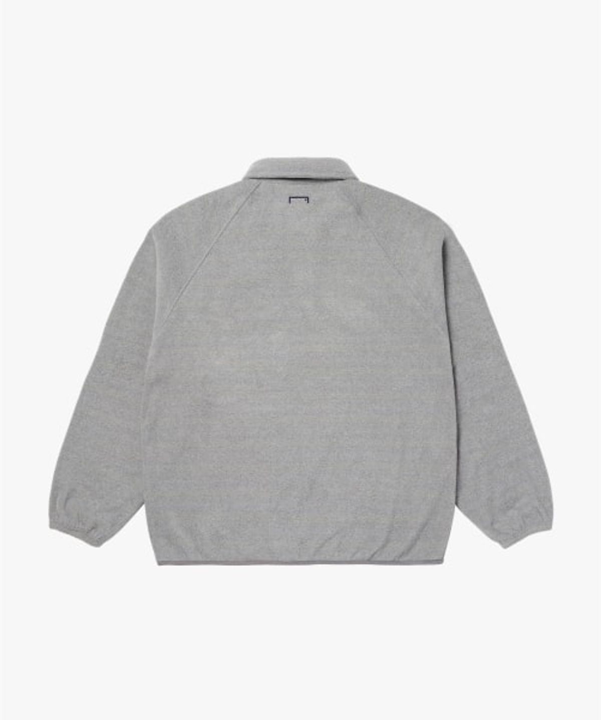 골스튜디오(GOALSTUDIO) G LOGO MICRO FLEECE POLO SHIRT-MELANGE GREY