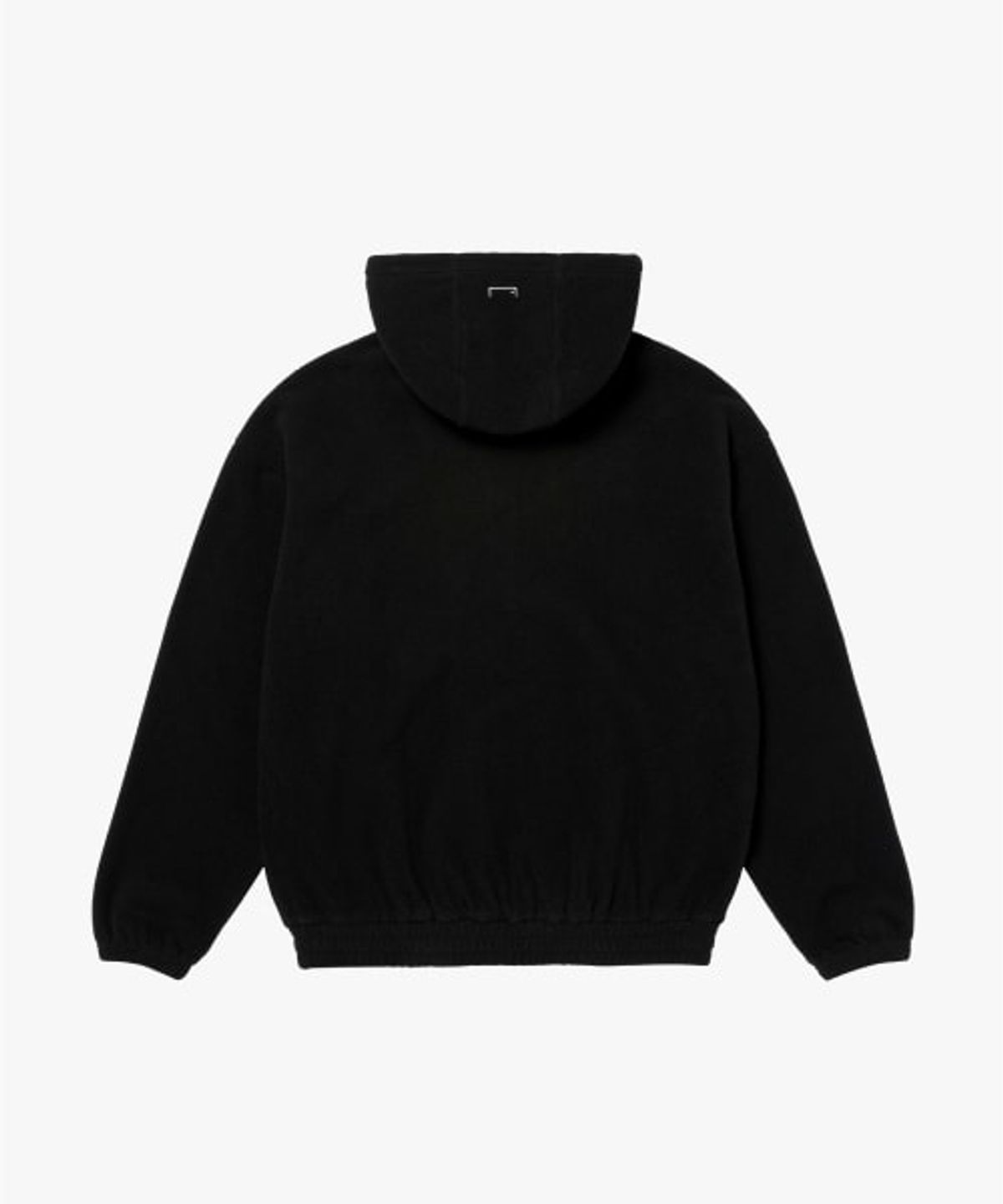 골스튜디오(GOALSTUDIO) G LOGO MICRO FLEECE FULL ZIP-UP JACKET-BLACK