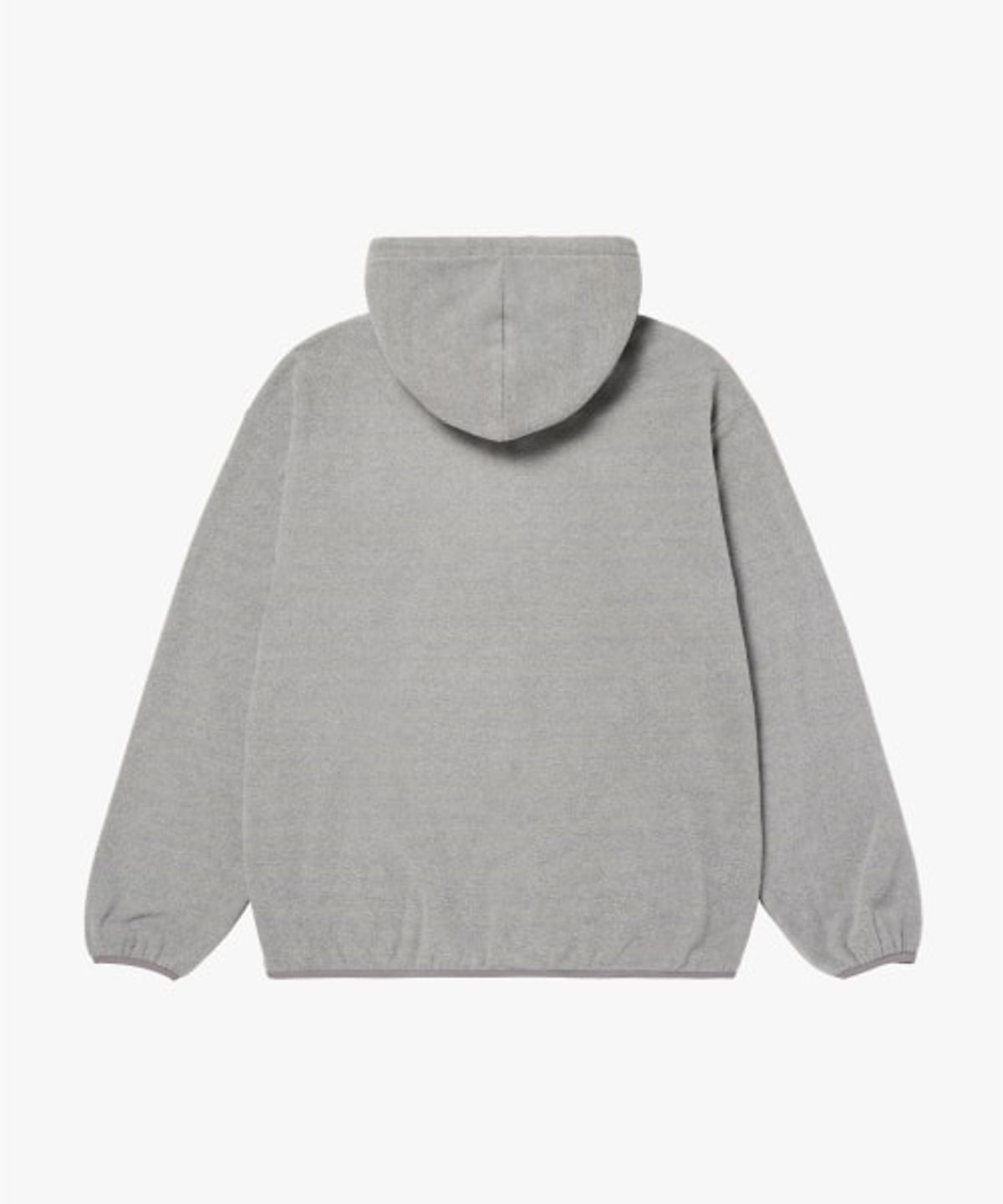 골스튜디오(GOALSTUDIO) ESSENTIAL MICRO FLEECE HOODIE-MELANGE GREY