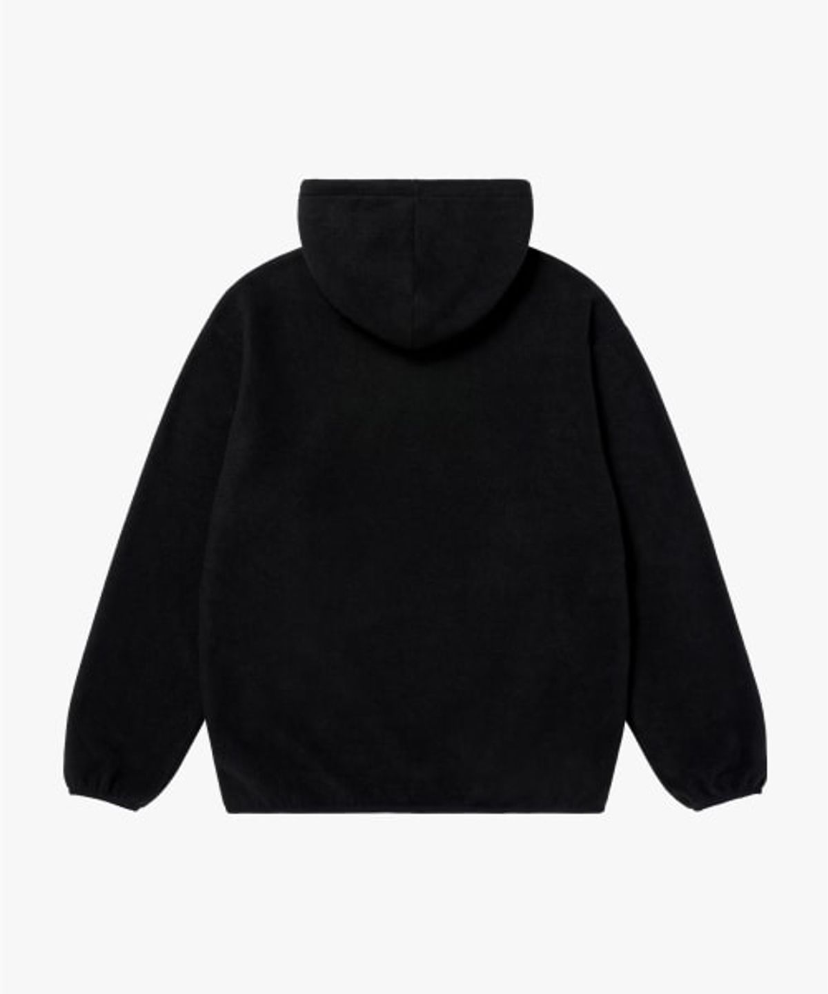 골스튜디오(GOALSTUDIO) ESSENTIAL MICRO FLEECE HOODIE-BLACK