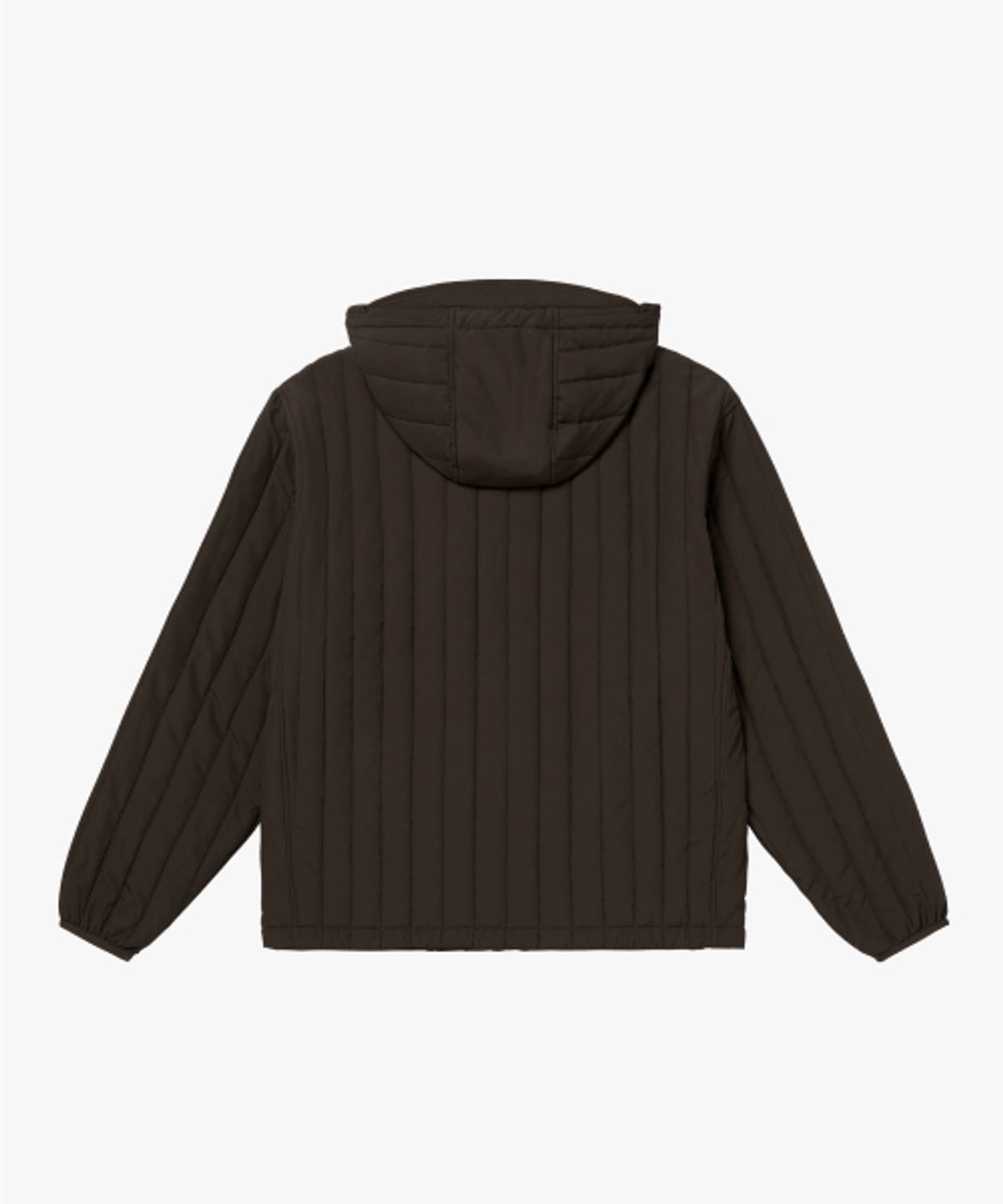 골스튜디오(GOALSTUDIO) VERTICAL QUILTED JACKET-BROWN