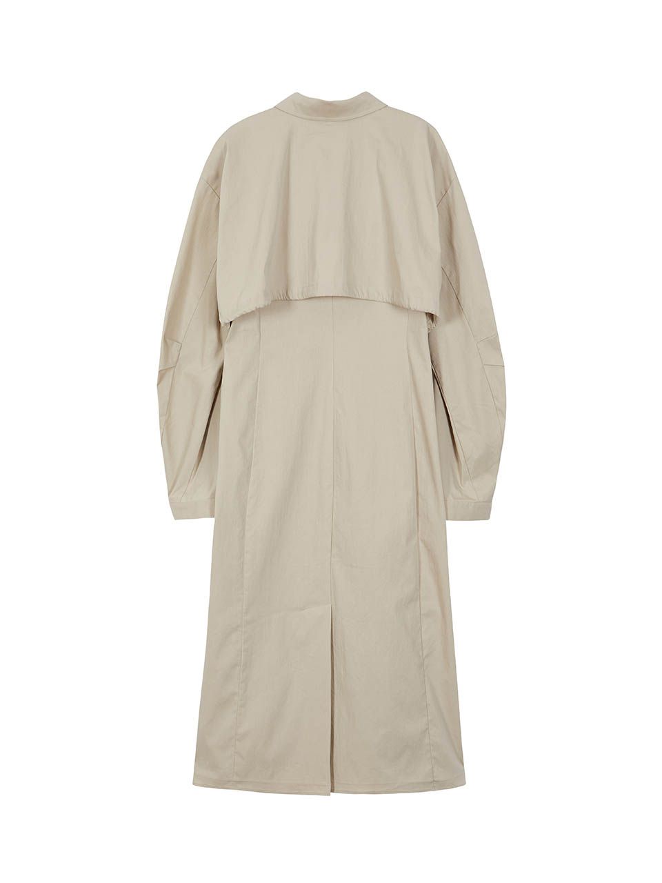 ★RAIVE★ Back Shirring Onepiece in Beige VW3AO30091 Back Shirring Onepiece in Beige VW3AO300-91 - RAIVE