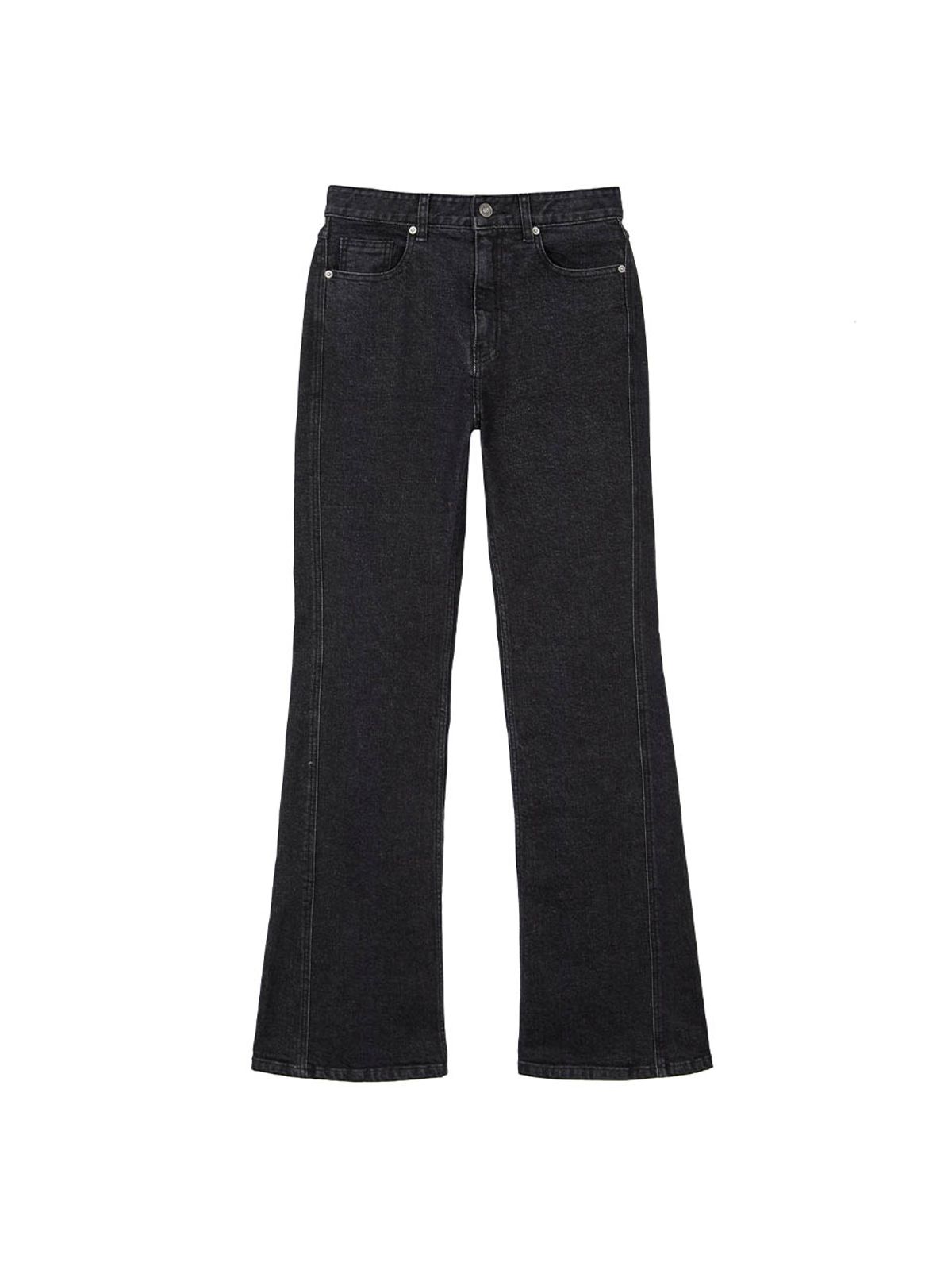 레이브(RAIVE) Boots Cut Denim Pants in Black VJ3AL381-10