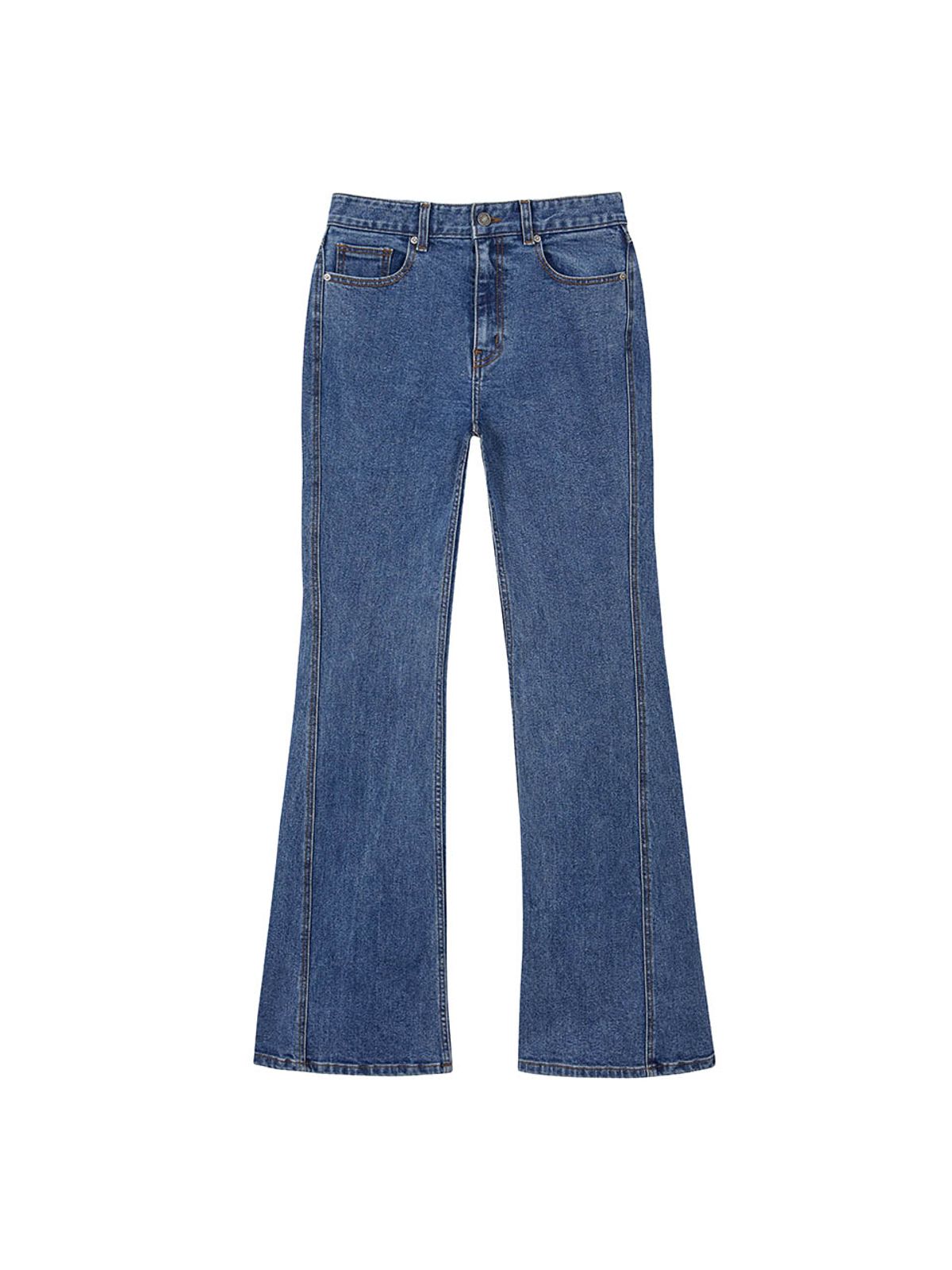 레이브(RAIVE) Boots Cut Denim Pants in Blue VJ3AL381-22