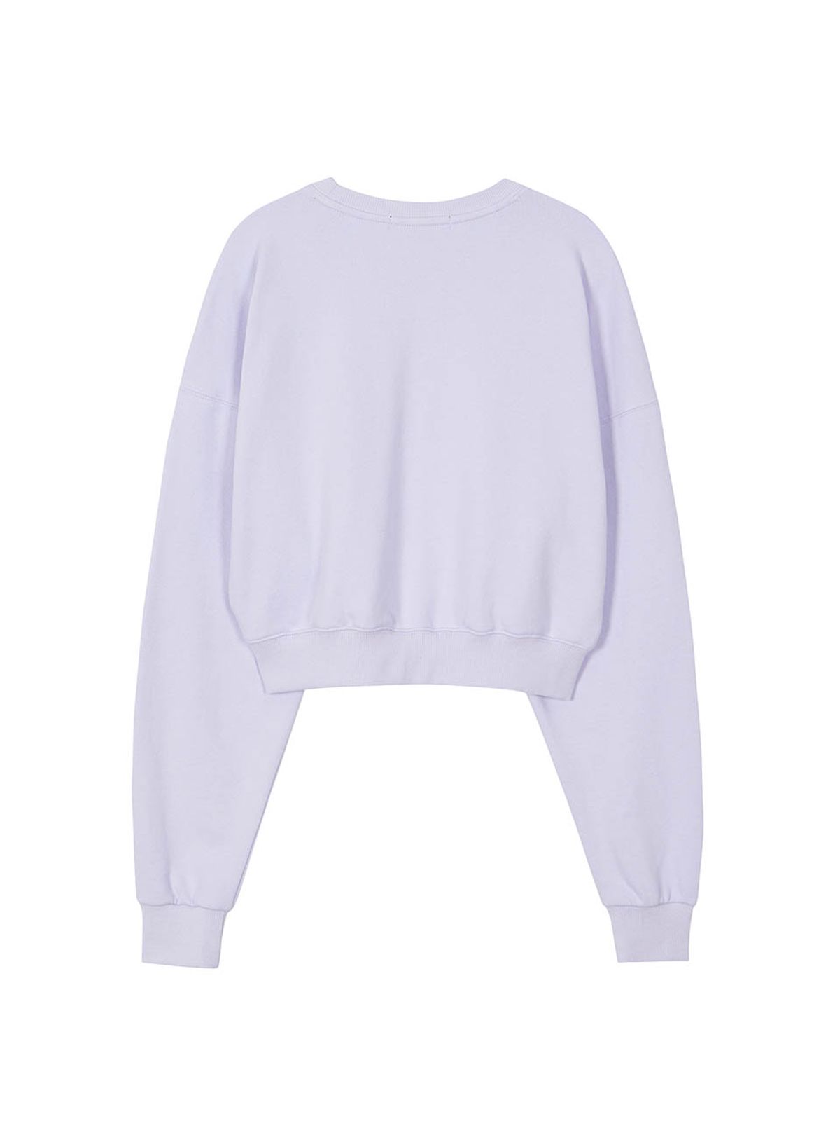 레이브(RAIVE) Rose-Chain Graphic Sweatshirt in Lavender VW3AE105-50