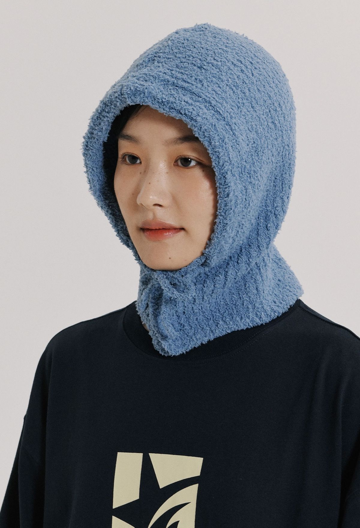 피지컬 디파트먼트(PHYSICAL DEPARTMENT) [바라클라바] 스퀘어 퀼팅 후드 자켓_아이보리