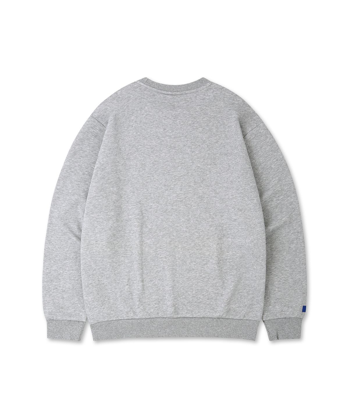 돌핀웨이브어패럴(DOLPHIN WAVE APPAREL) 돌핀 워터링 에센셜 기모 스웻셔츠 멜란지그레이