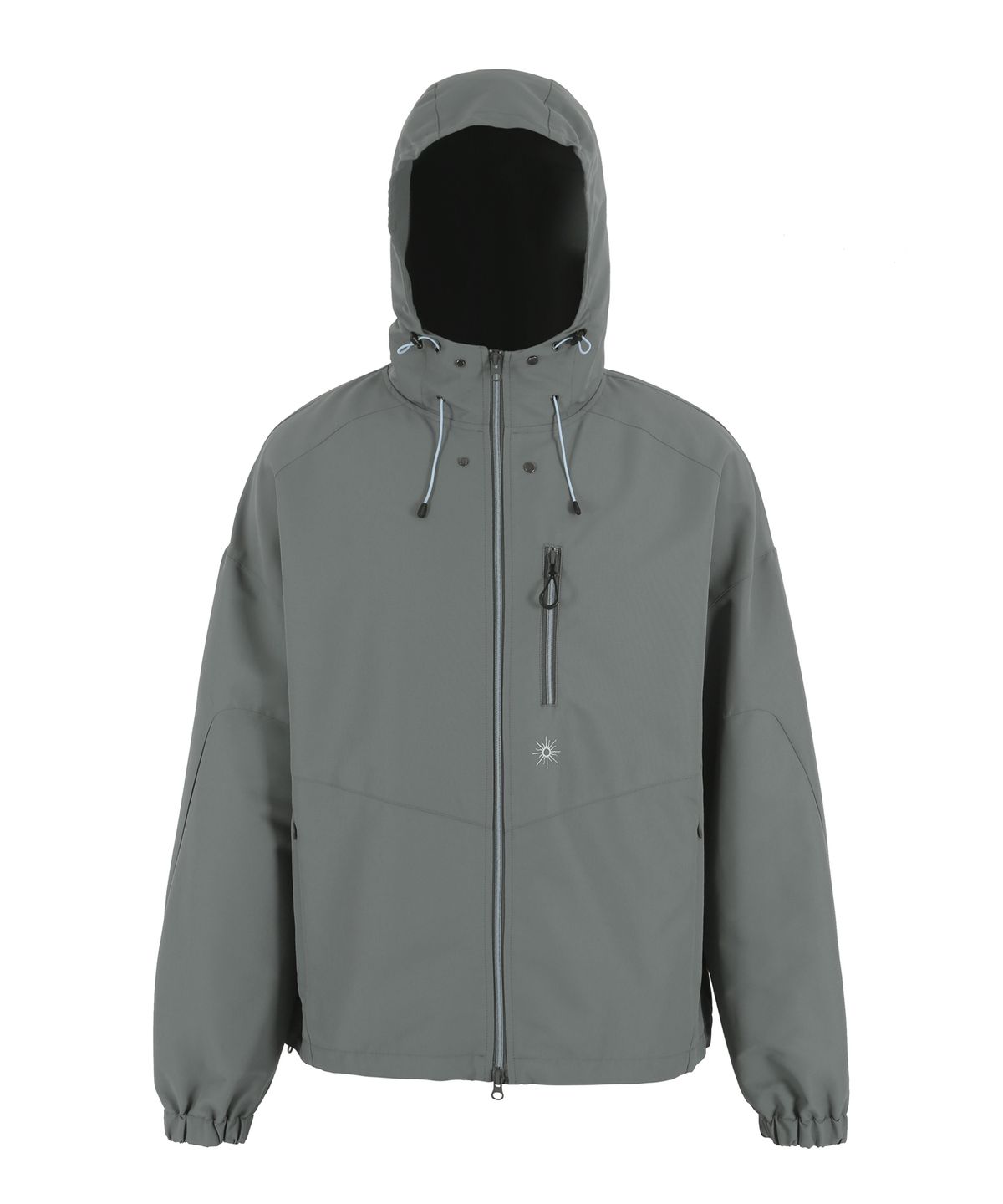 가든익스프레스(GARDEN EXPRESS) HOOD ZIP UP JACKET (grey)