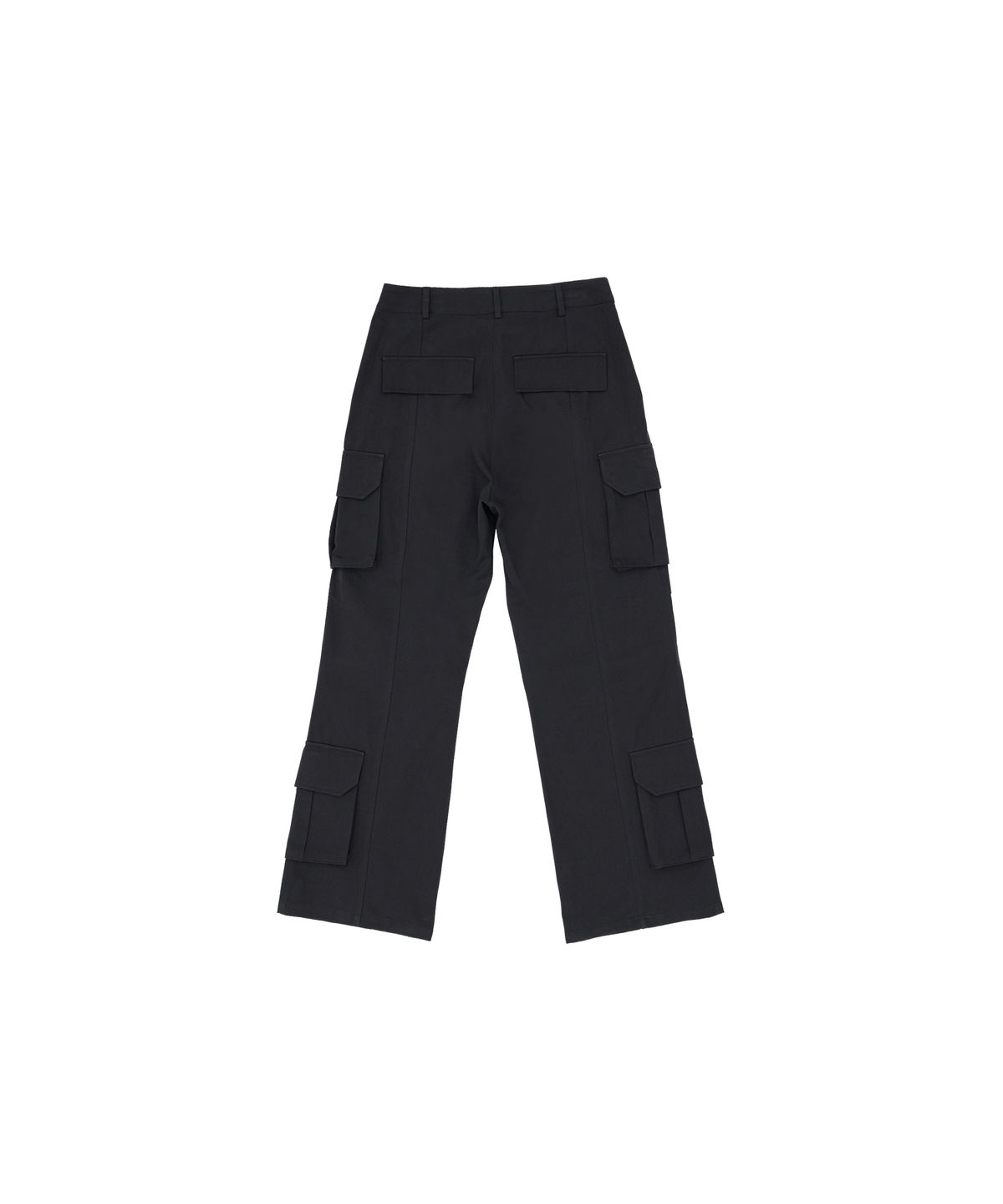 320쇼룸(320SHOWROOM) 4Cargo Pocket Pintuck Keyring Straight Pants Charcoal