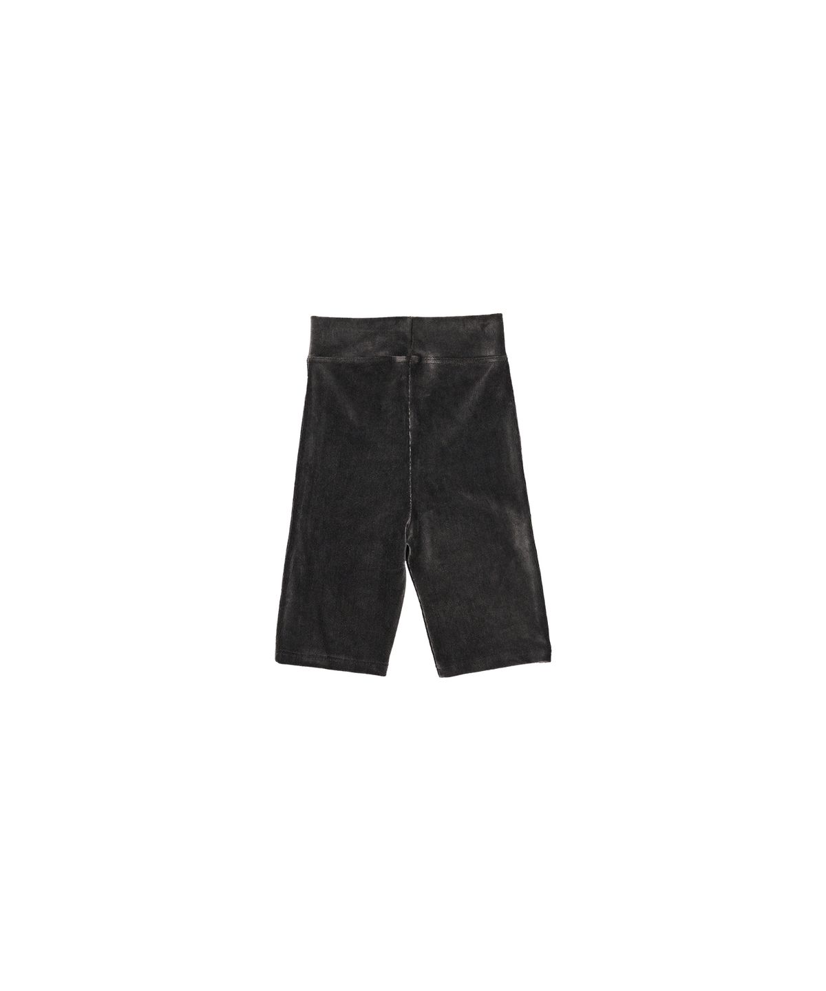 320쇼룸(320SHOWROOM) Modal velour Ribbed Biker shorts Charcoal