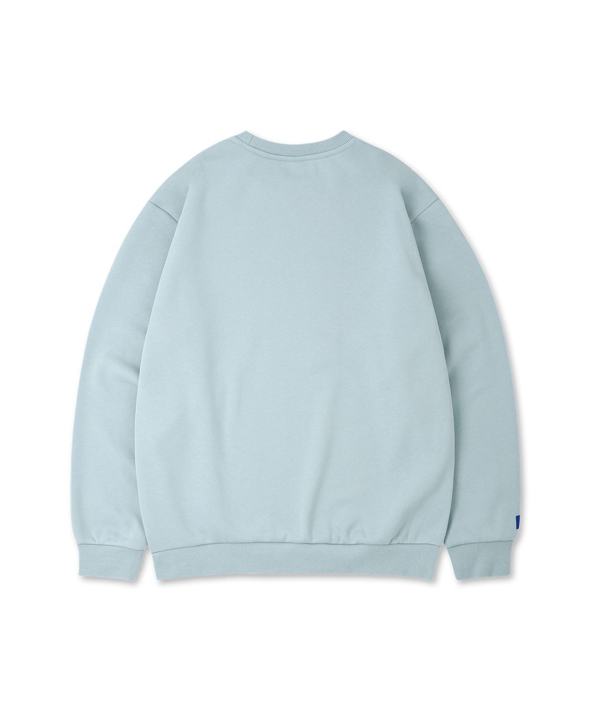 돌핀웨이브어패럴(DOLPHIN WAVE APPAREL) 돌핀 워터링 에센셜 기모 스웻셔츠 블루