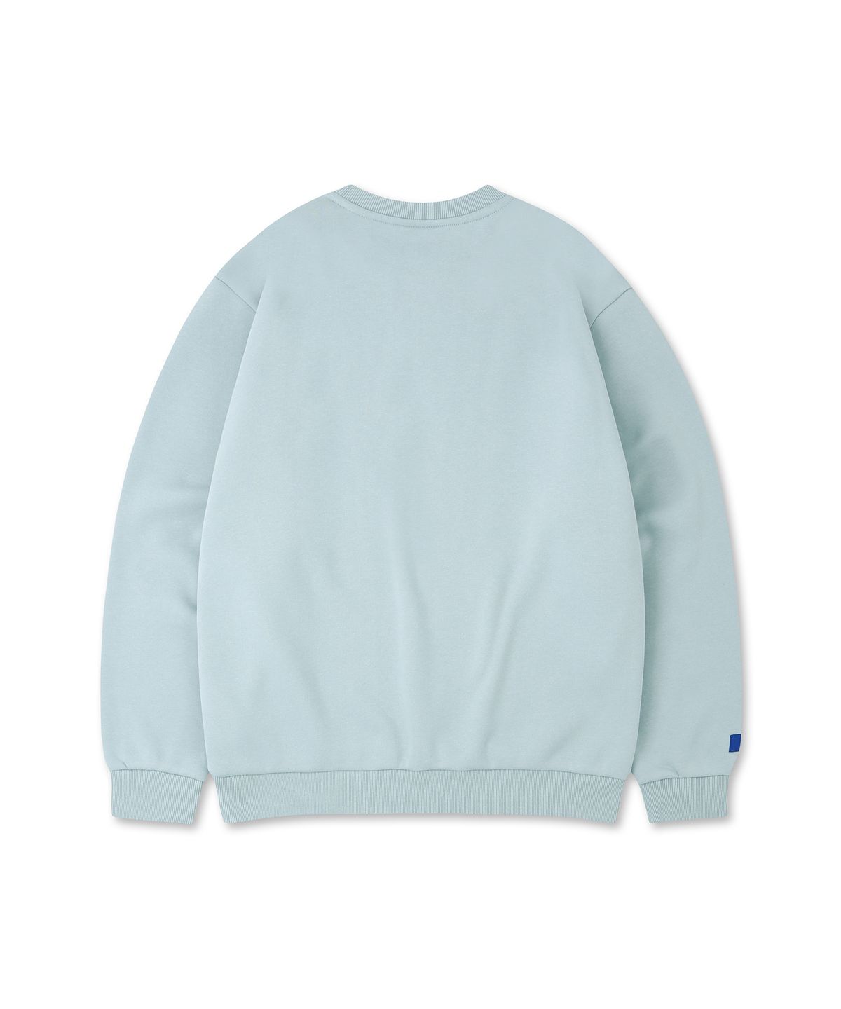 돌핀웨이브어패럴(DOLPHIN WAVE APPAREL) 돌핀 자수 엣지 기모 스웻셔츠 블루