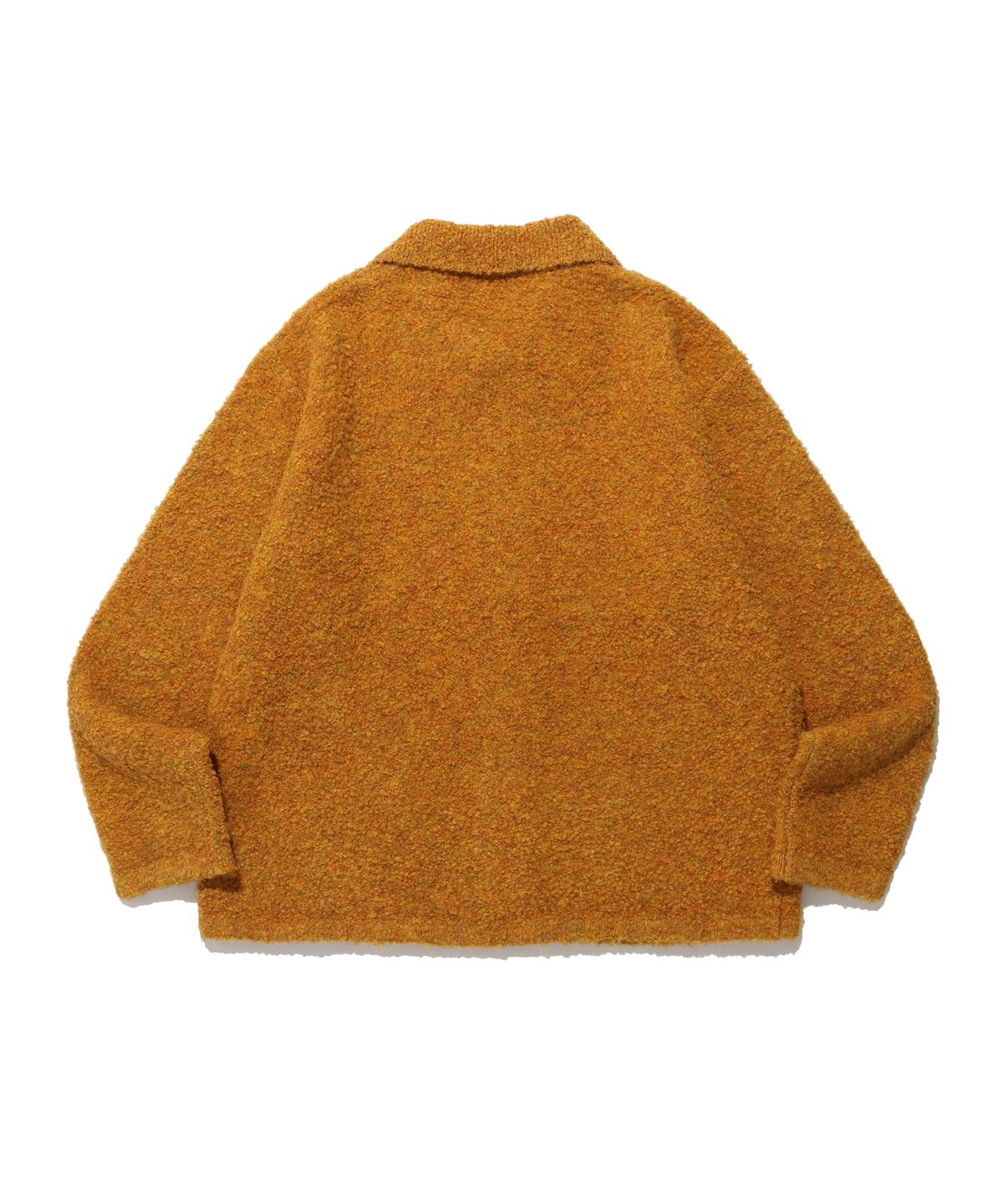 피지컬 디파트먼트(PHYSICAL DEPARTMENT) BOUCLE PK CARDIGAN MUSTARD