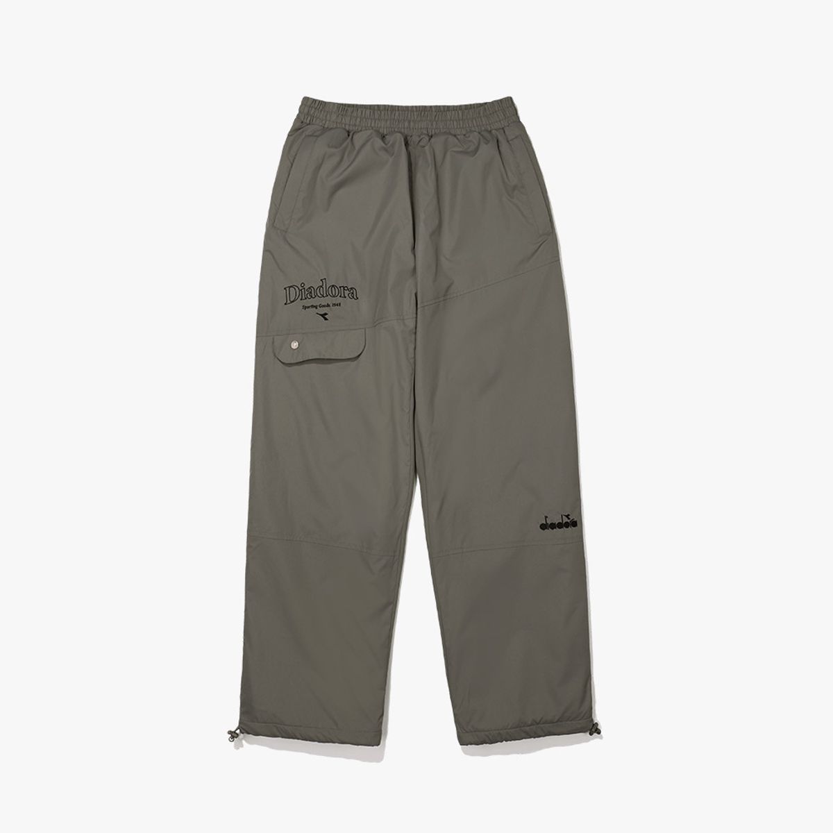 디아도라(diadora) 락앤런 기모 우븐 팬츠 KHAKI