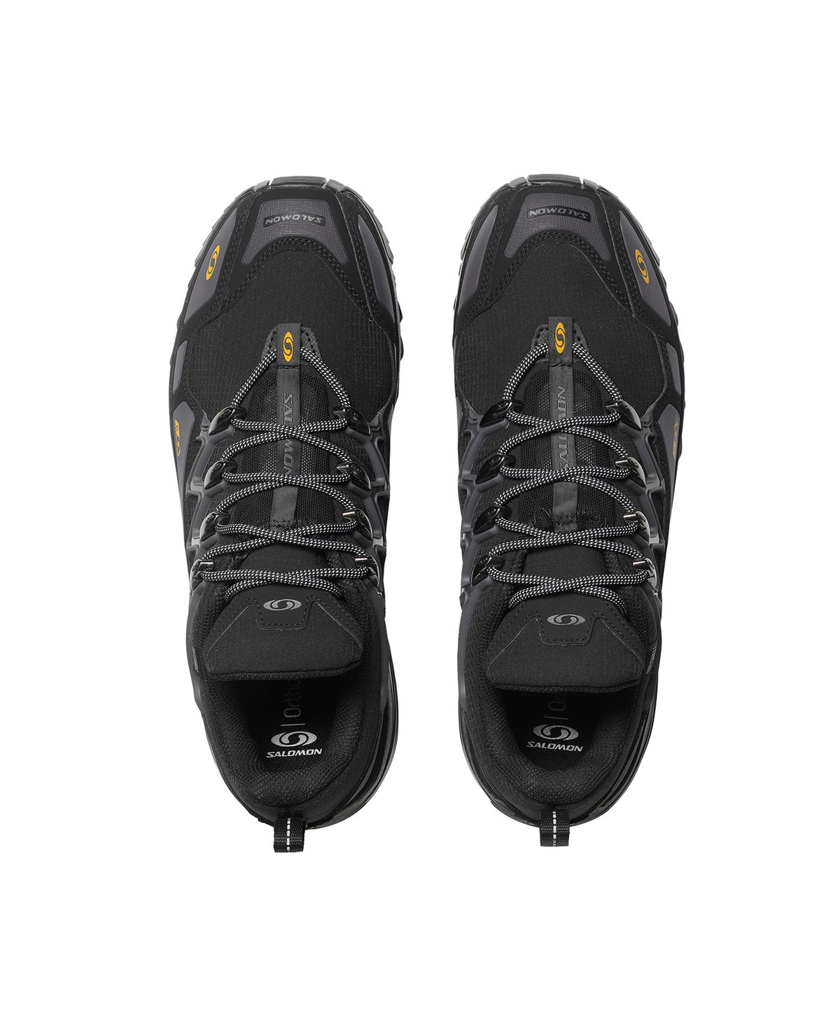 살로몬(SALOMON) ACS+ CSWP - 블랙:마그넷:골든 옐로우 / L47307800