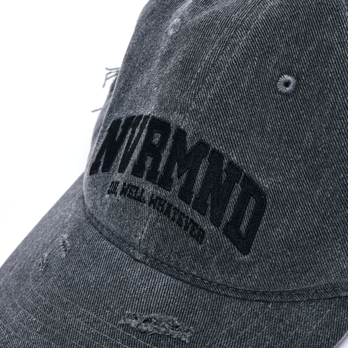 주앙옴므(JUAN HOMME) NVRMND BALL CAP (CHARCOAL)
