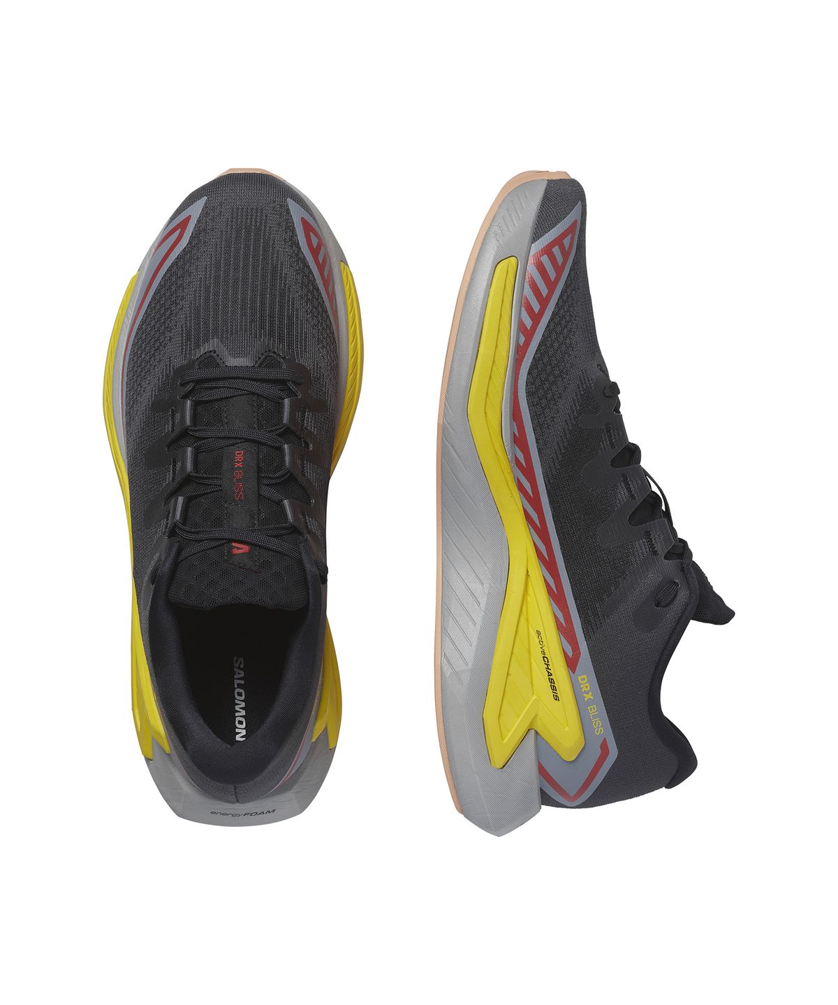 살로몬(SALOMON) DRX 블리스 - 블랙:고스트 그레이:레몬 / L47294000