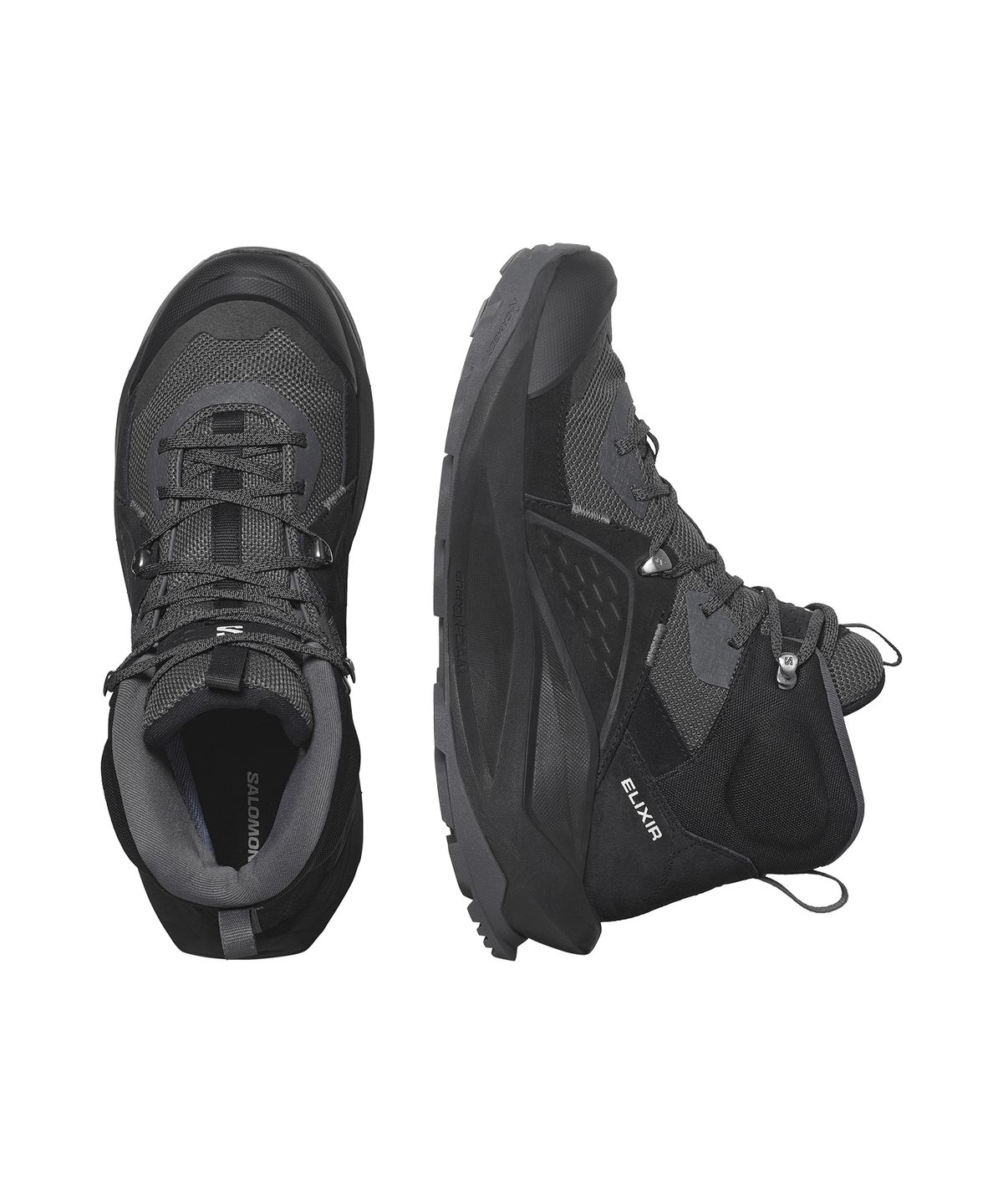 살로몬(SALOMON) 엘릭서 미드 GTX - 블랙:마그넷:콰이엇 쉐이드 / L47295900