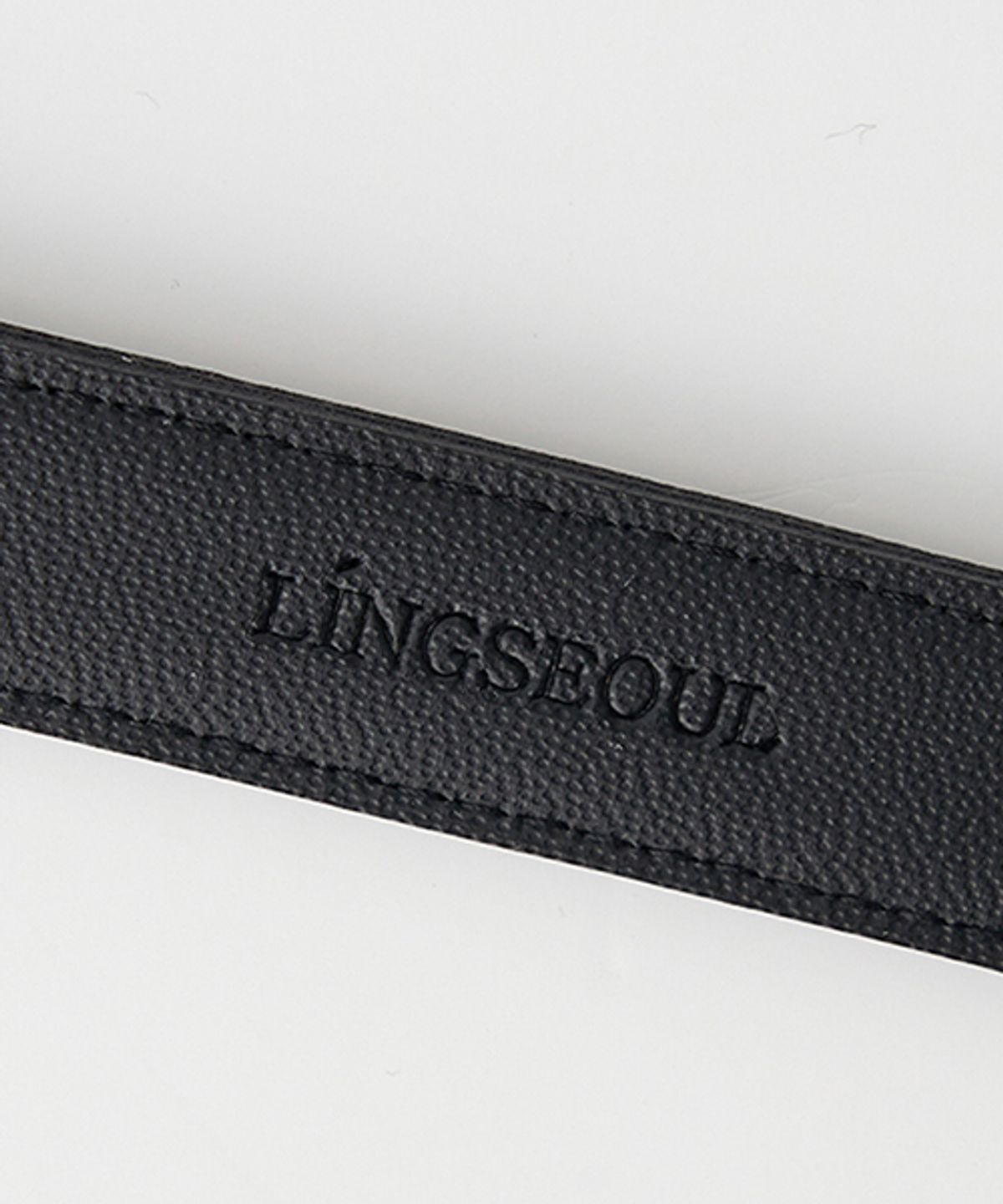 링서울(LINGSEOUL) [선물옵션] 20mm vintage leather belt - [brown/black]