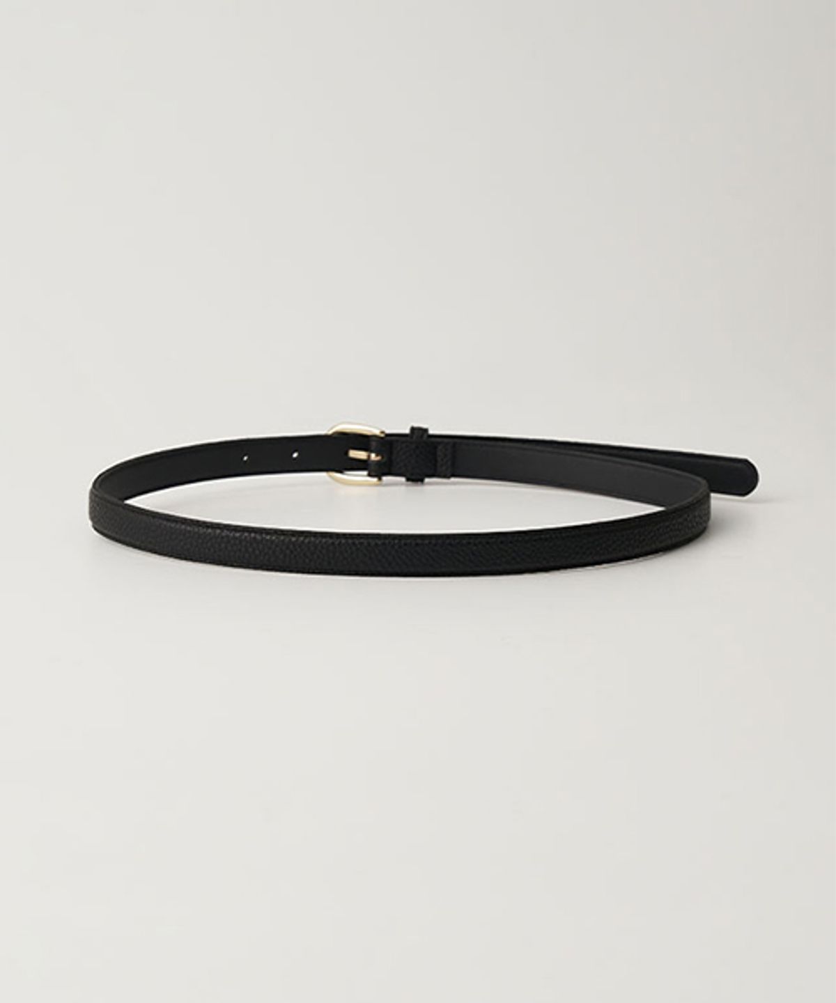 링서울(LINGSEOUL) [선물옵션] 20mm leather crack belt - [silver/gold]