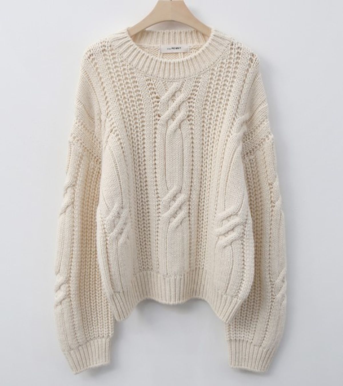 더페니(THE PENNY) WOOL CABLE KNIT