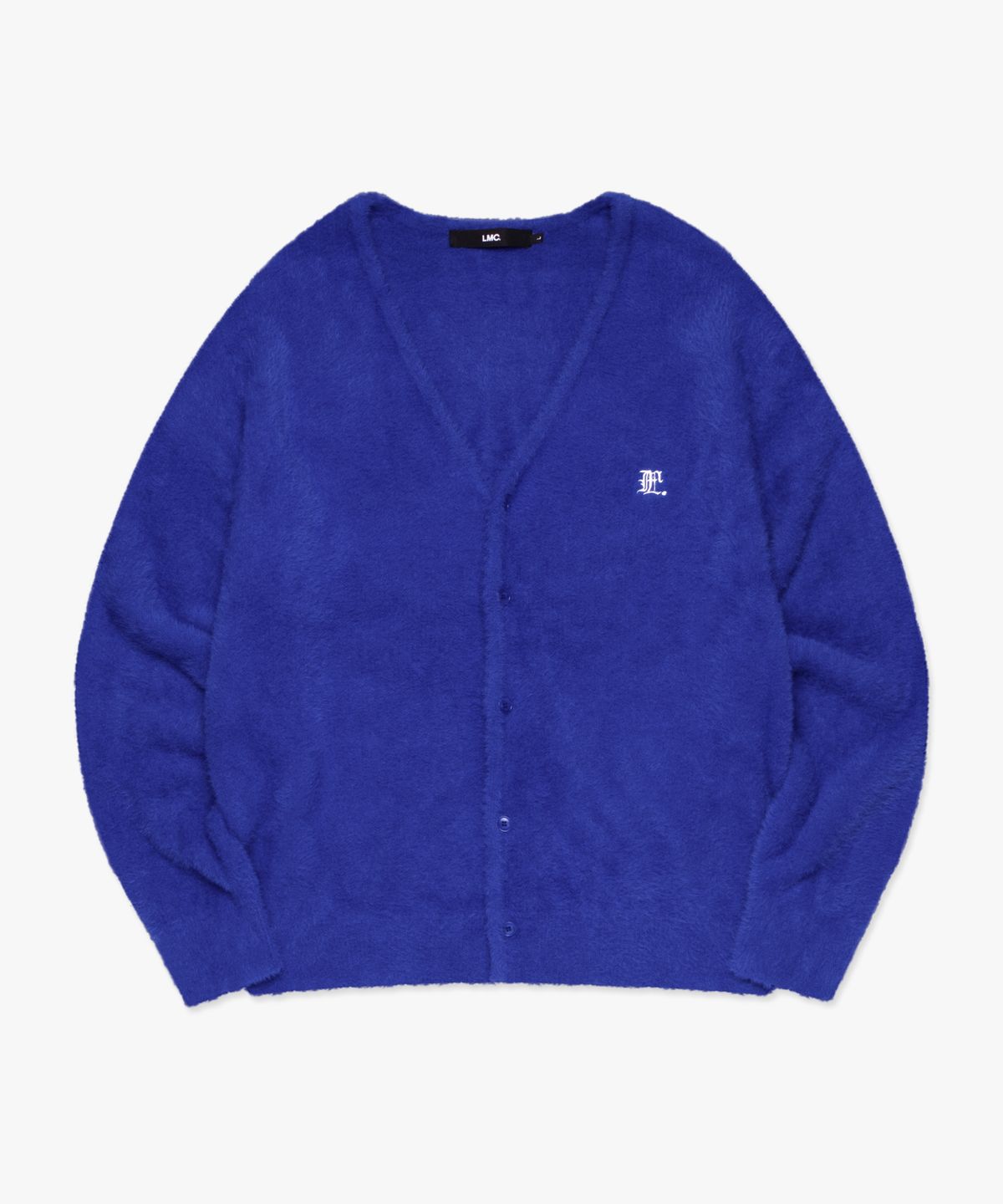 엘엠씨(LMC) GOTHIC HAIRY CARDIGAN blue