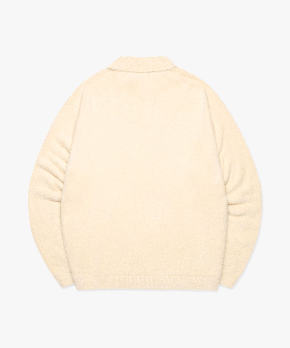 엘엠씨(LMC) HAIRY KNIT COLLAR SWEATER cream