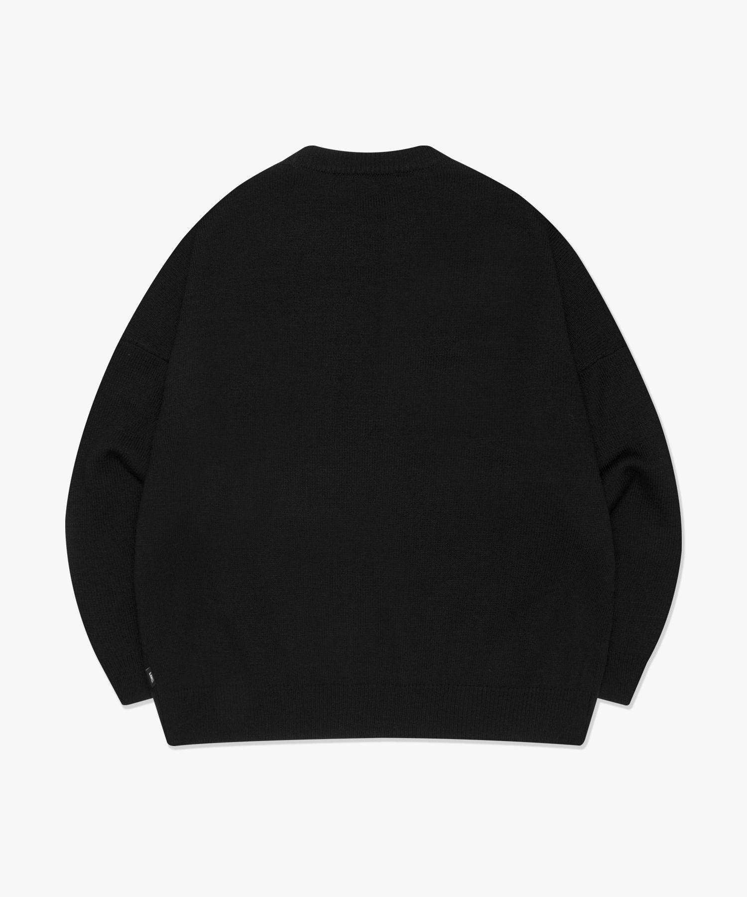 MUSINSA | LMC ARCH KNIT SWEATER black