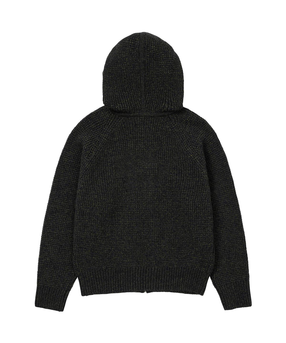 웰빙익스프레스(WELLBEING EXPRESS) Waffle Knit Zip Up Khaki