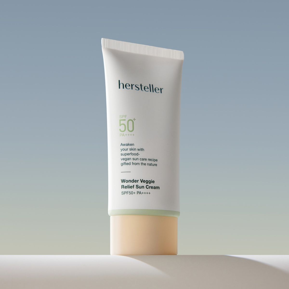허스텔러(HERSTELLER) [2개구성]원더 베지 선크림 SPF50+ PA++++ 50ml (톤업+릴리프)
