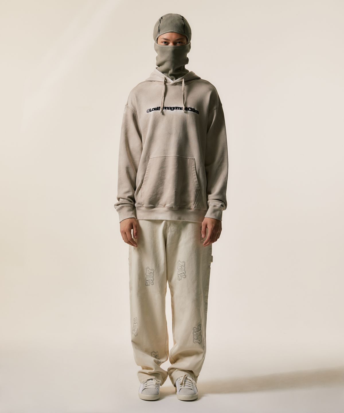 엘엠씨(LMC) GRAFFITI CARPENTER PANTS cream