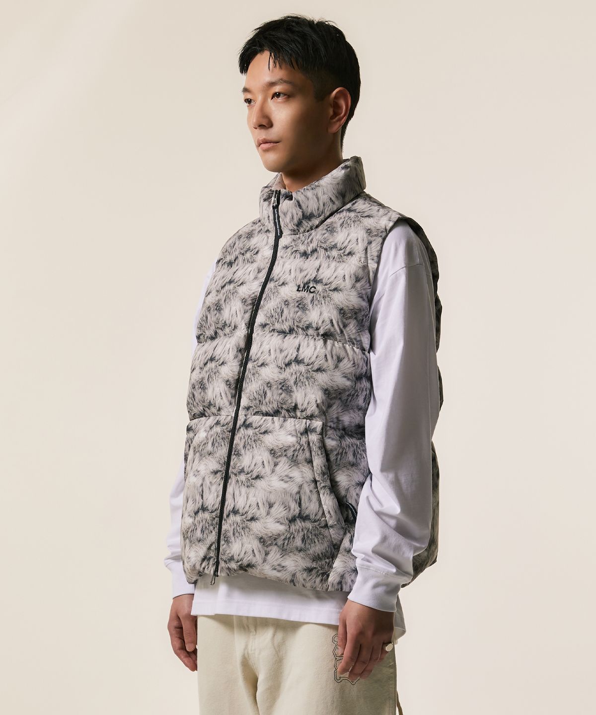 엘엠씨(LMC) OG DUCK DOWN VEST multi