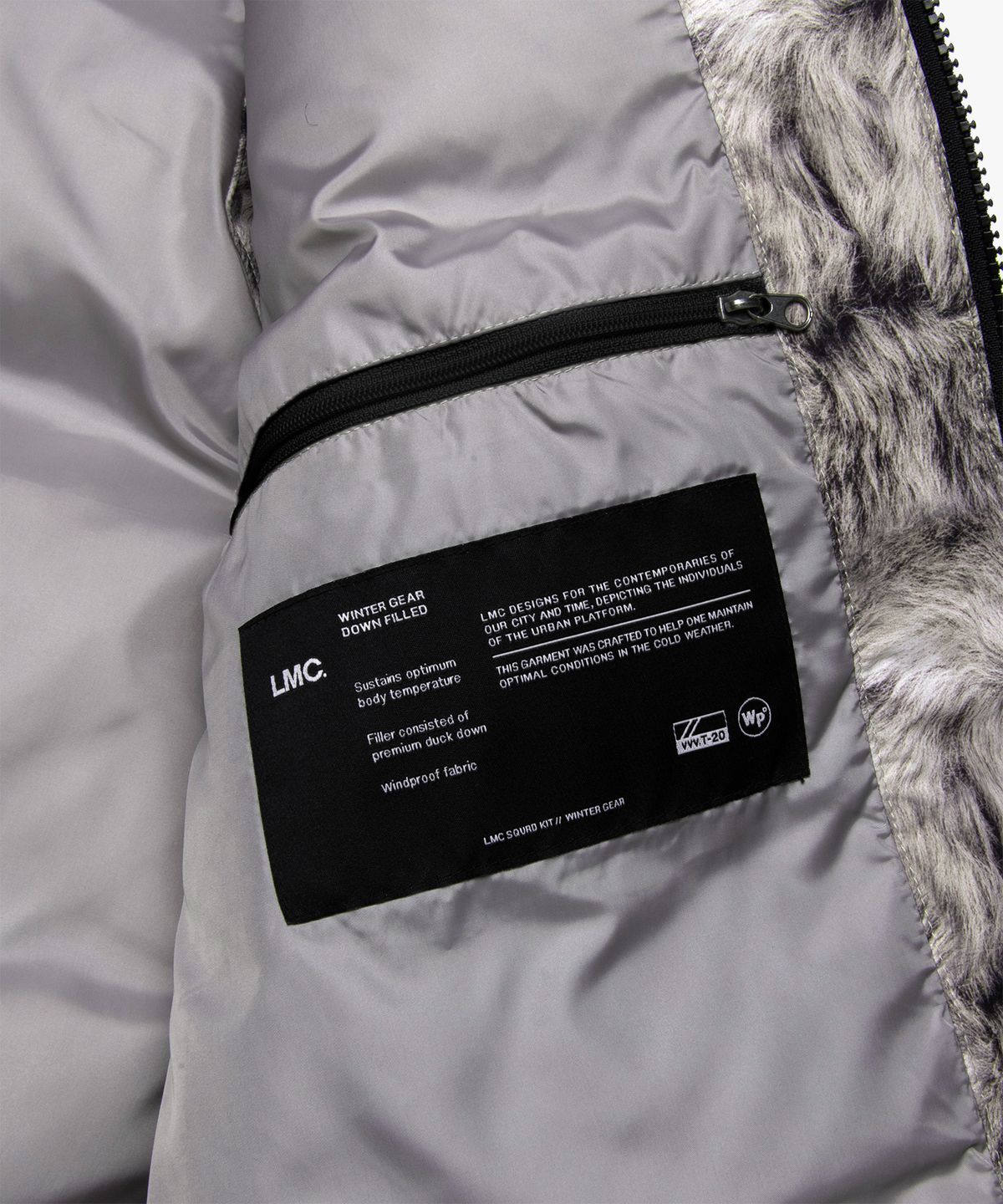 엘엠씨(LMC) OG DUCK DOWN VEST multi