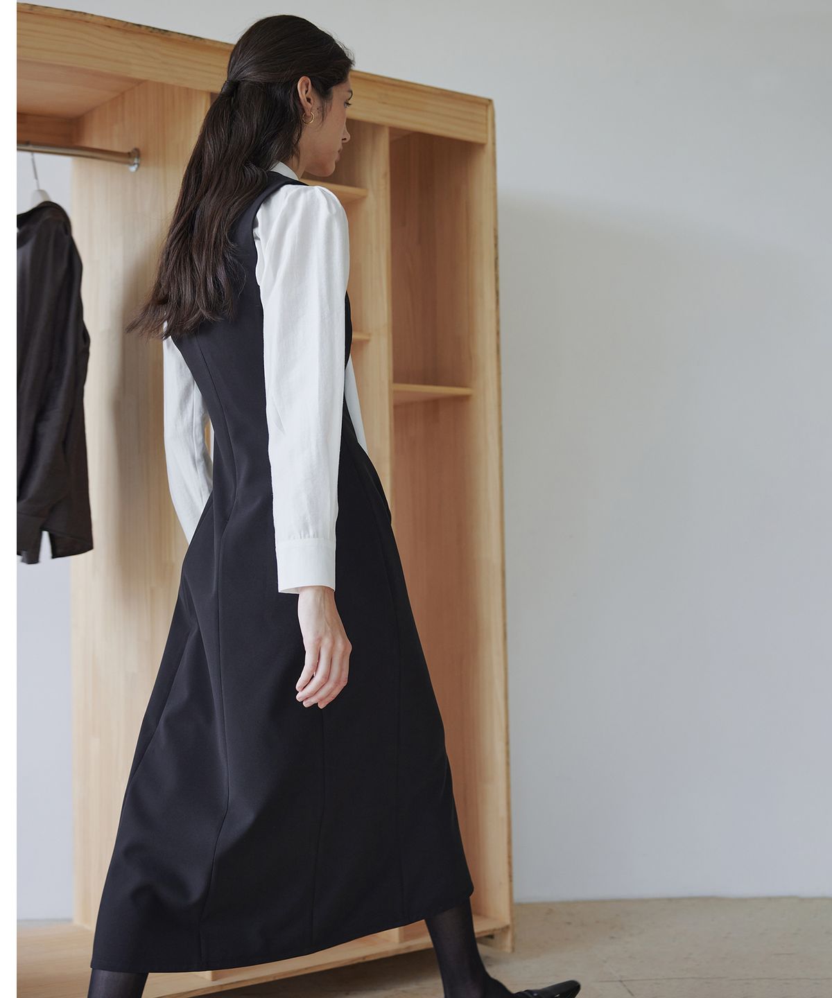 오떼뜨(OCTETTE) LADY LAYERED OPS_BLACK