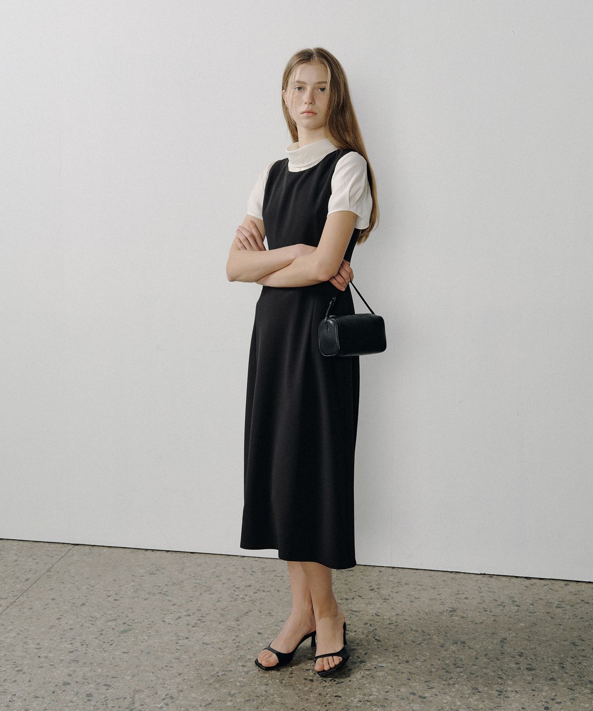 오떼뜨(OCTETTE) LADY LAYERED OPS_BLACK