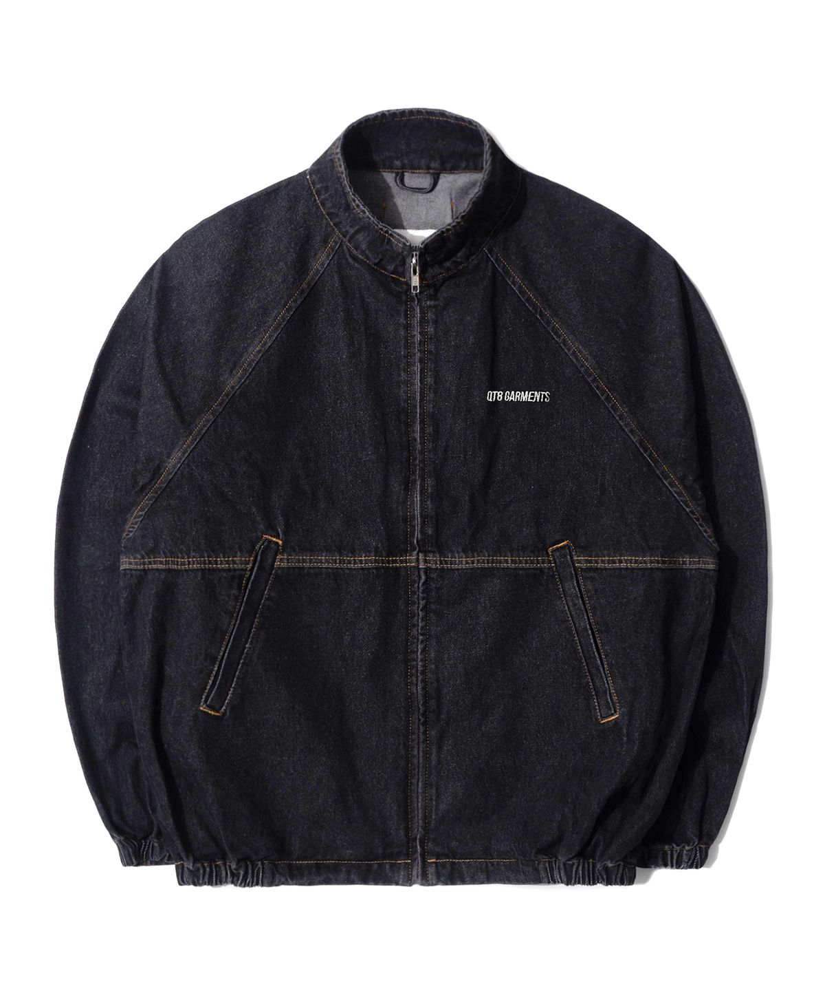 큐티에잇 가먼츠(QT8 GARMENTS) BN Denim Raglan Jacket (Black)
