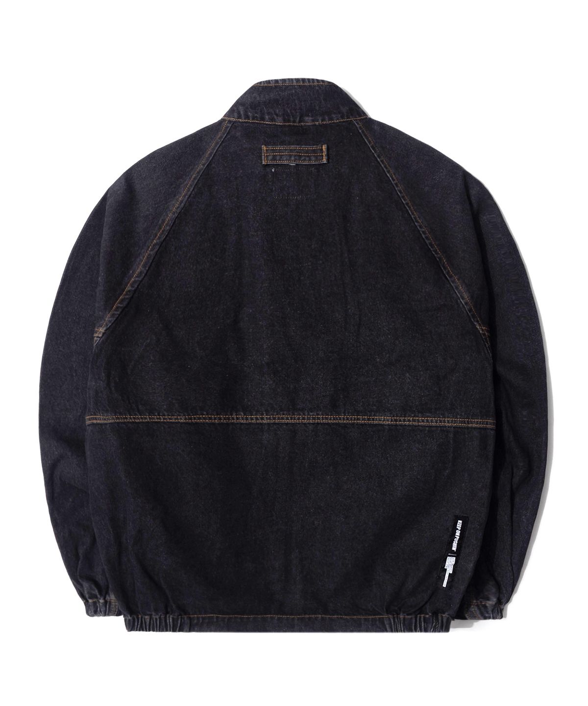 큐티에잇 가먼츠(QT8 GARMENTS) BN Denim Raglan Jacket (Black)