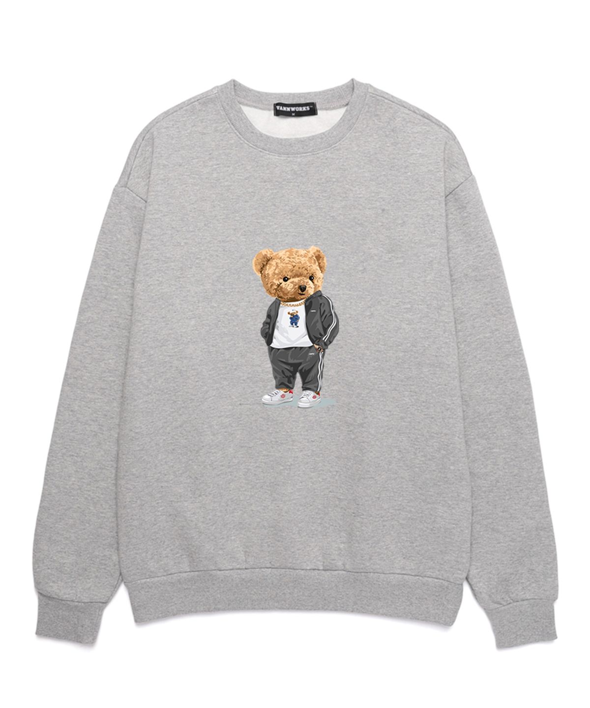 밴웍스(VANNWORKS) [2PACK]  COMPORT BEAR NO.2 오버핏 맨투맨 (VLS0010S)