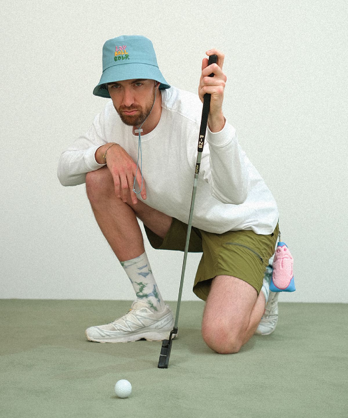 로이볼 골프(LOYBALLGOLF) Play Bucket - SkyBlue