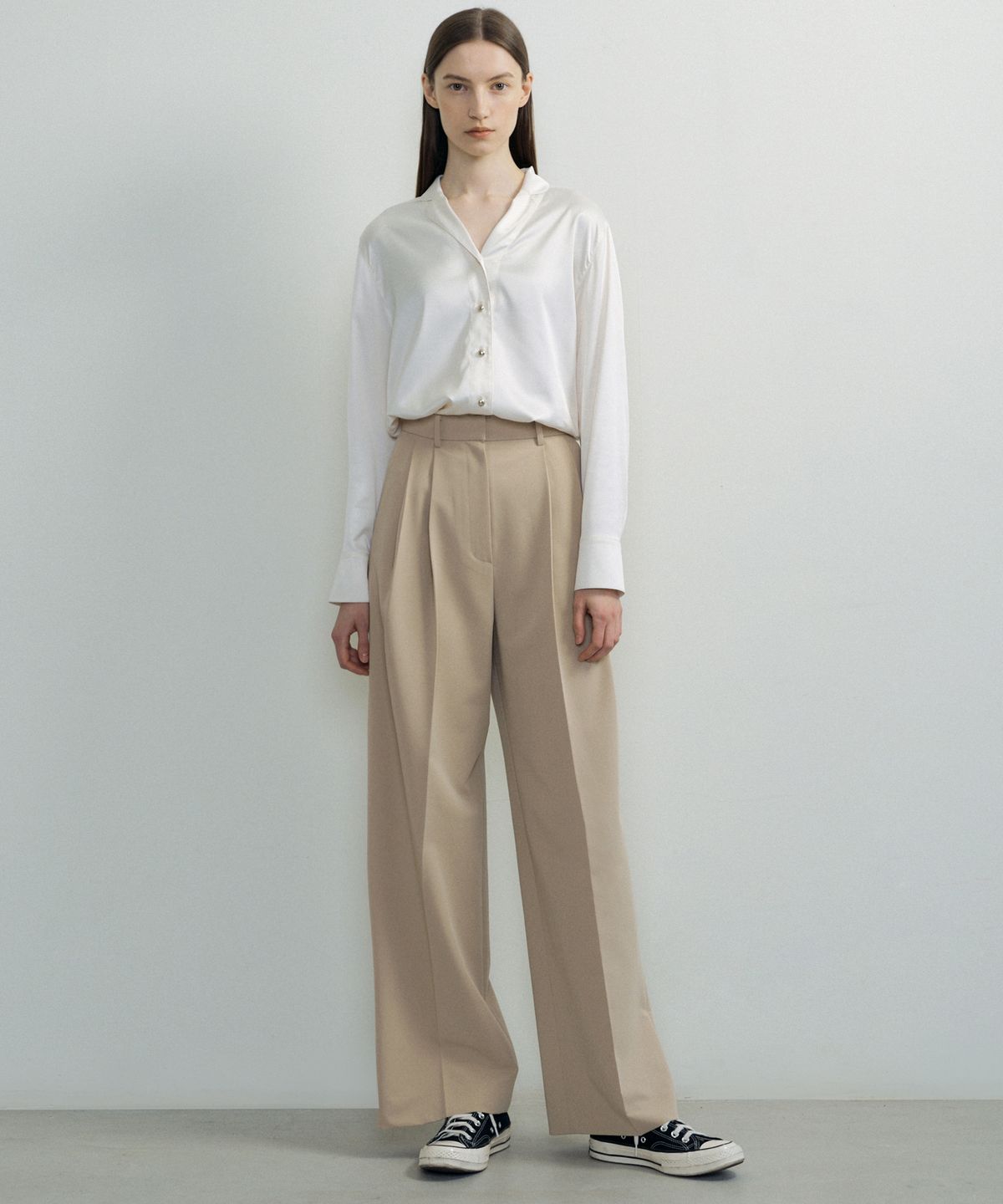 오떼뜨(OCTETTE) LOW-RISE PINTUCK PT_3COLOR