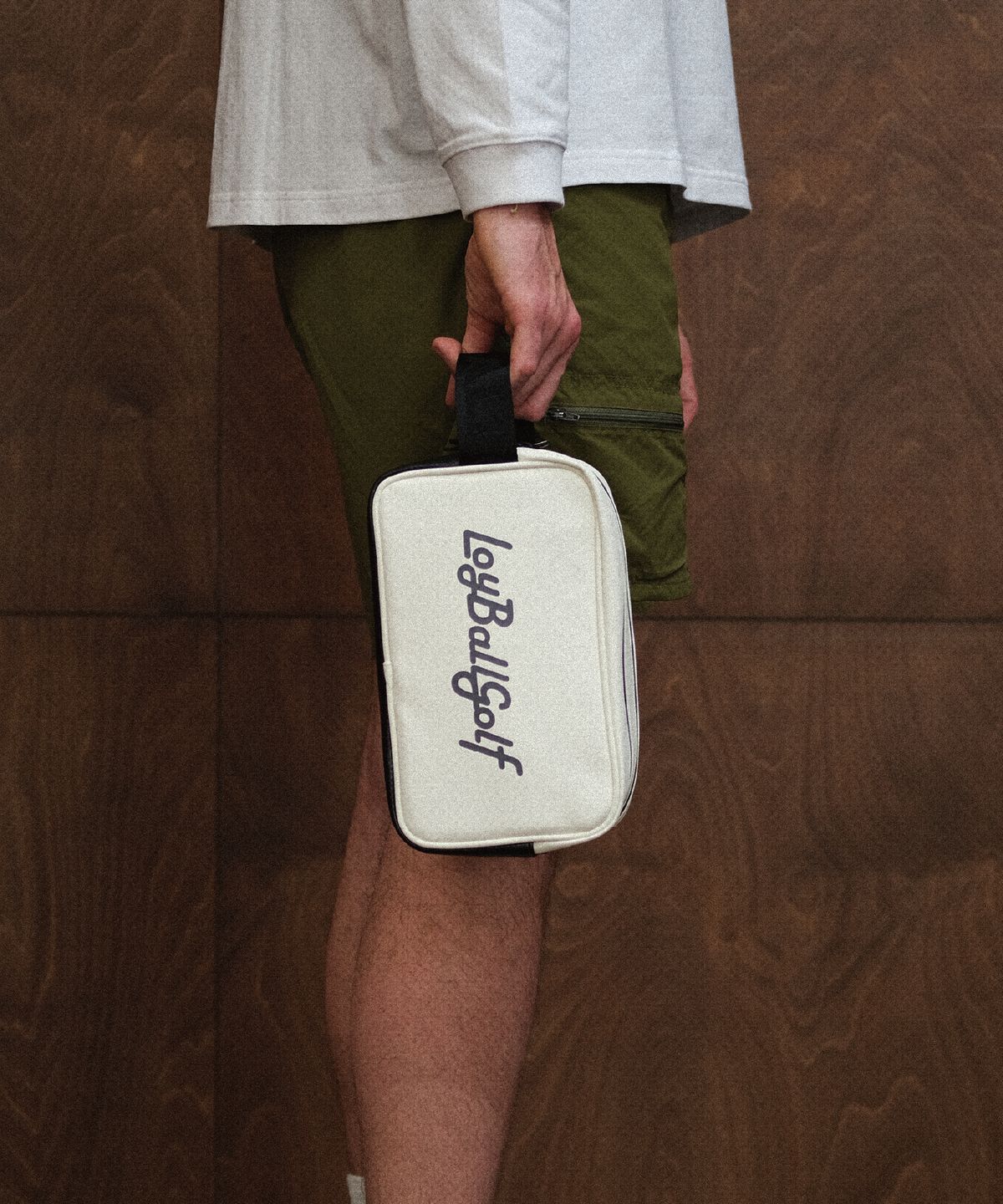 로이볼 골프(LOYBALLGOLF) POUCH - White
