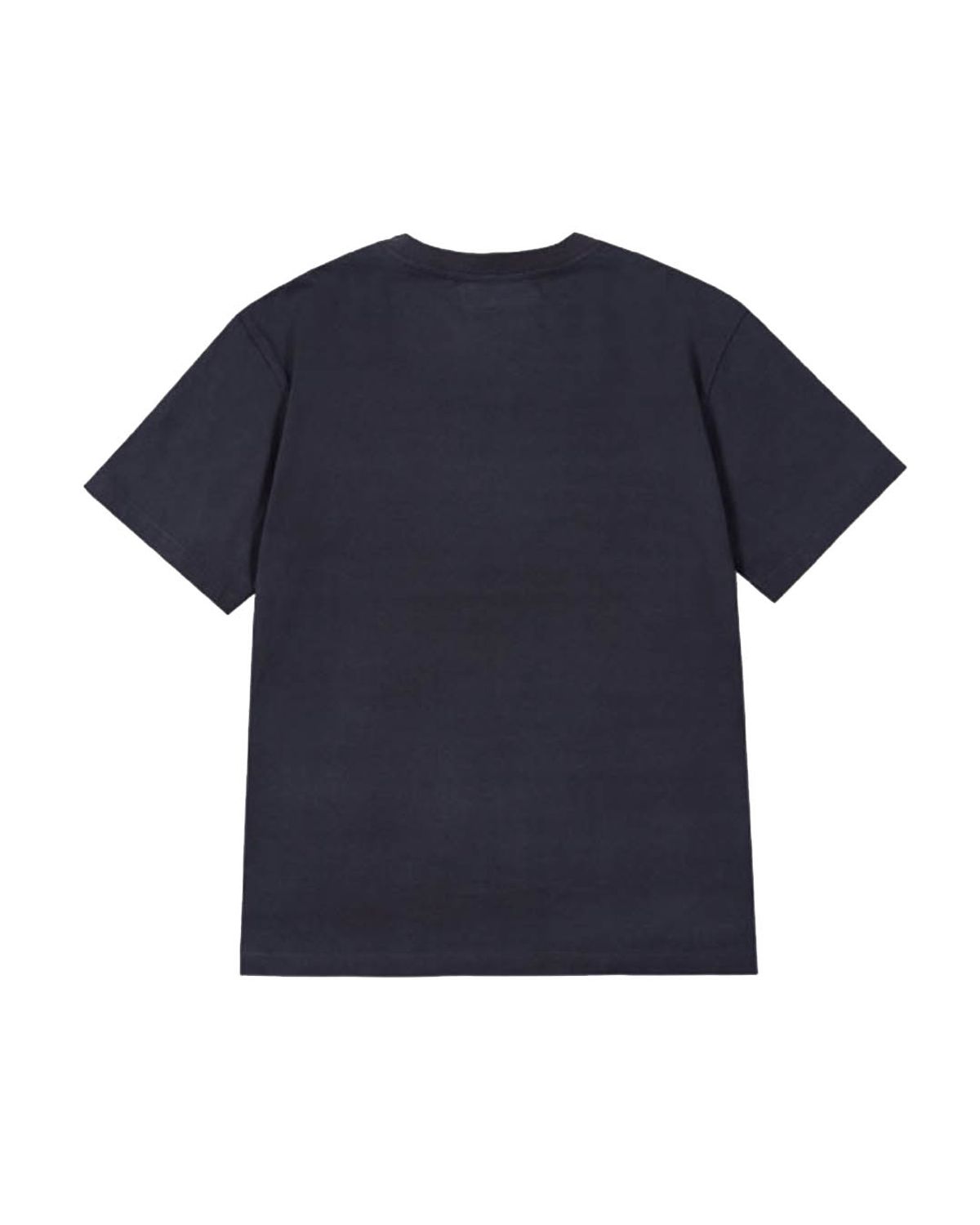 더뮤지엄비지터(THEMUSEUMVISITOR) LOGO SPRAY WASHED T-SHIRTS (CHARCOAL)