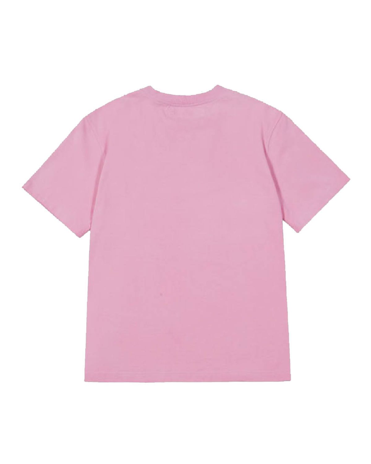 더뮤지엄비지터(THEMUSEUMVISITOR) LOGO SPRAY WASHED T-SHIRTS (PINK)