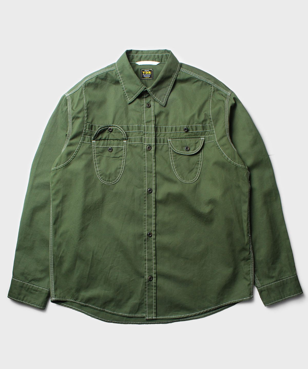 비디알(VDR) UTILITY SHIRTS [Olive]