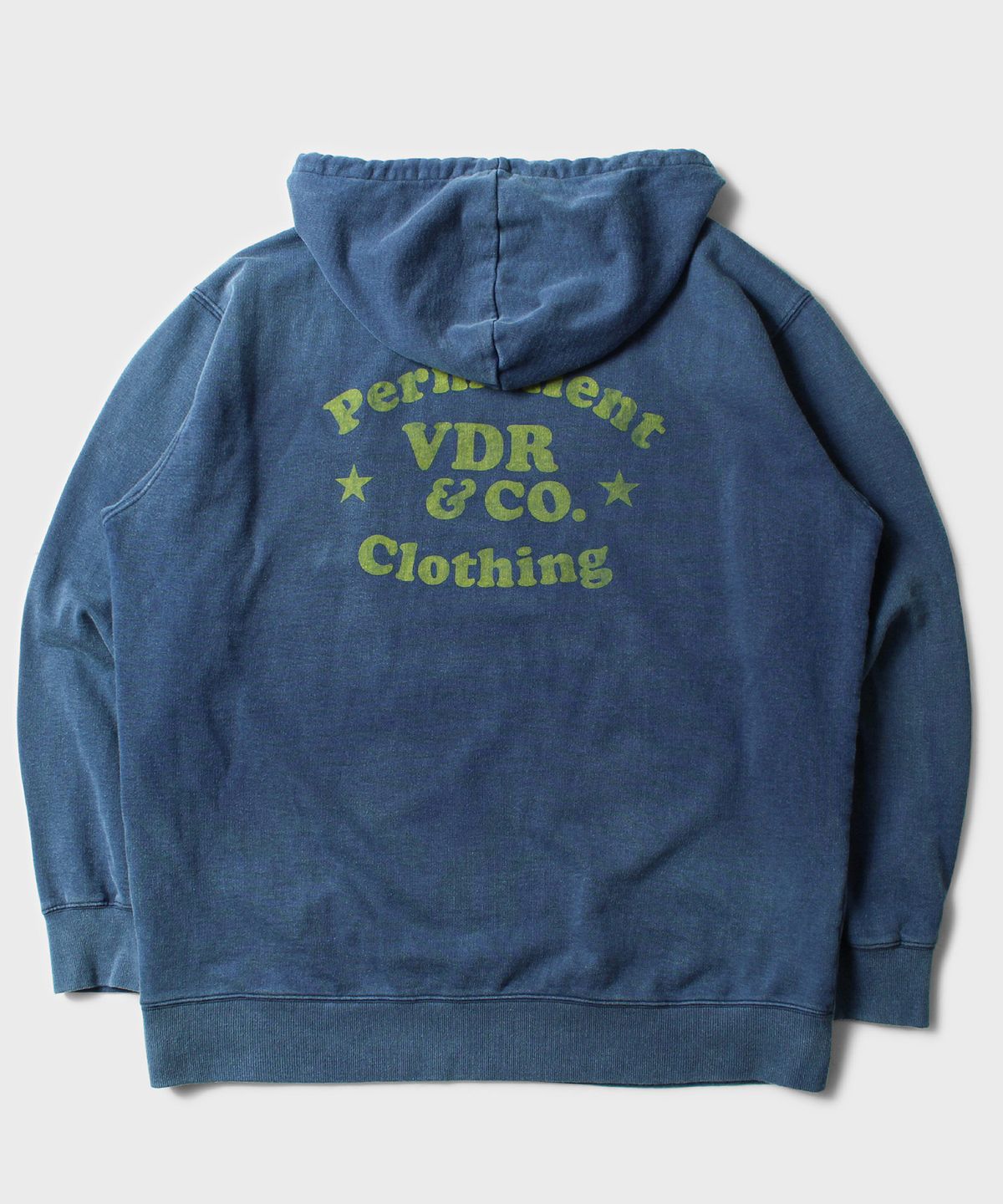 비디알(VDR) V FINISH DOUBLE V HOOD PARKA  [Vintage Indigo]