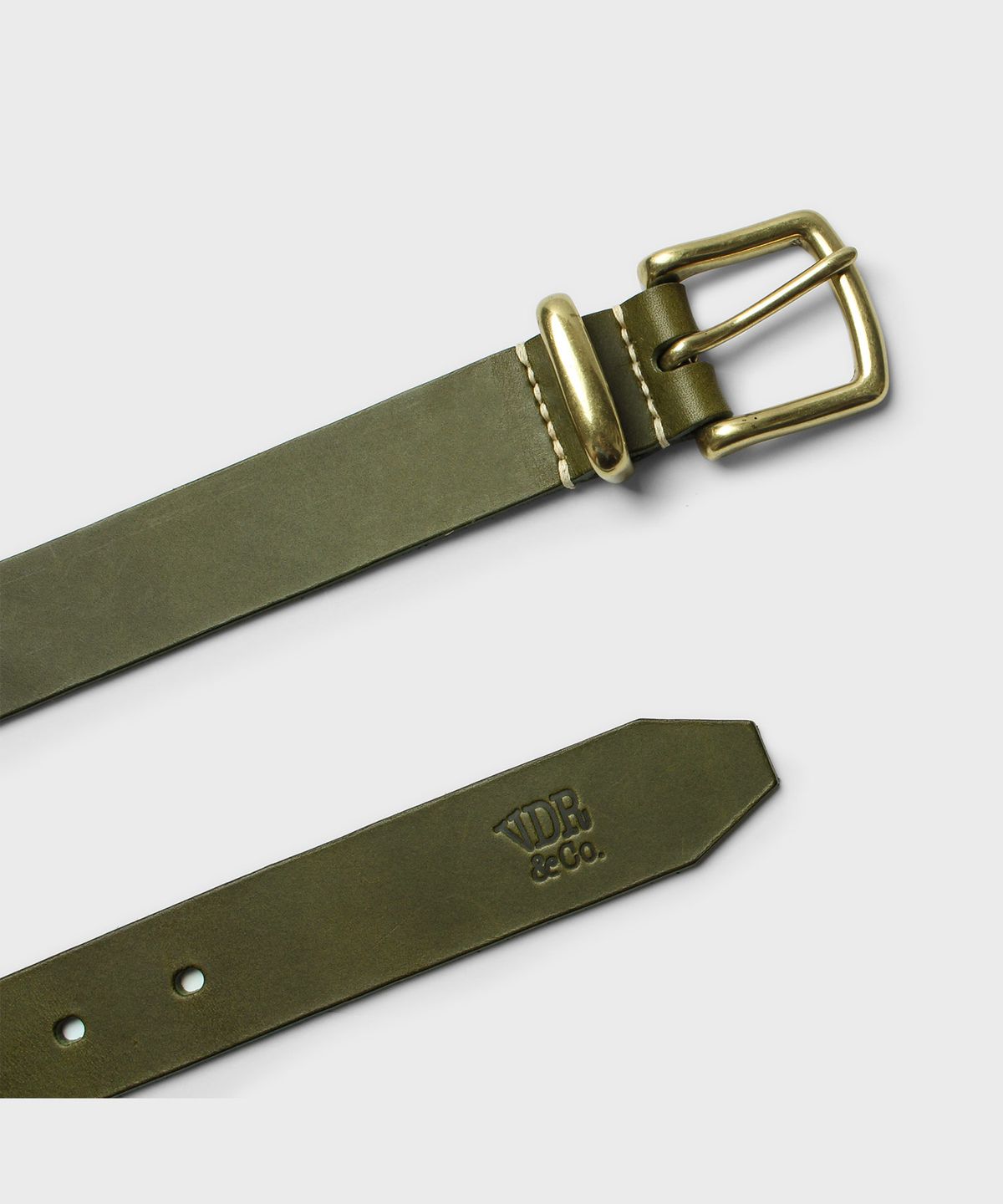 비디알(VDR) PIN BUCKLE BELT [Olive]