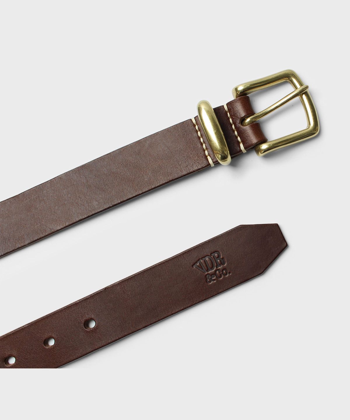 비디알(VDR) PIN BUCKLE BELT [Brown]