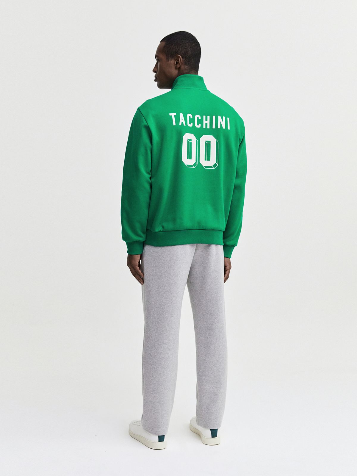 세르지오 타키니(SERGIO TACCHINI) M 프레피 하프집 (L.Green)