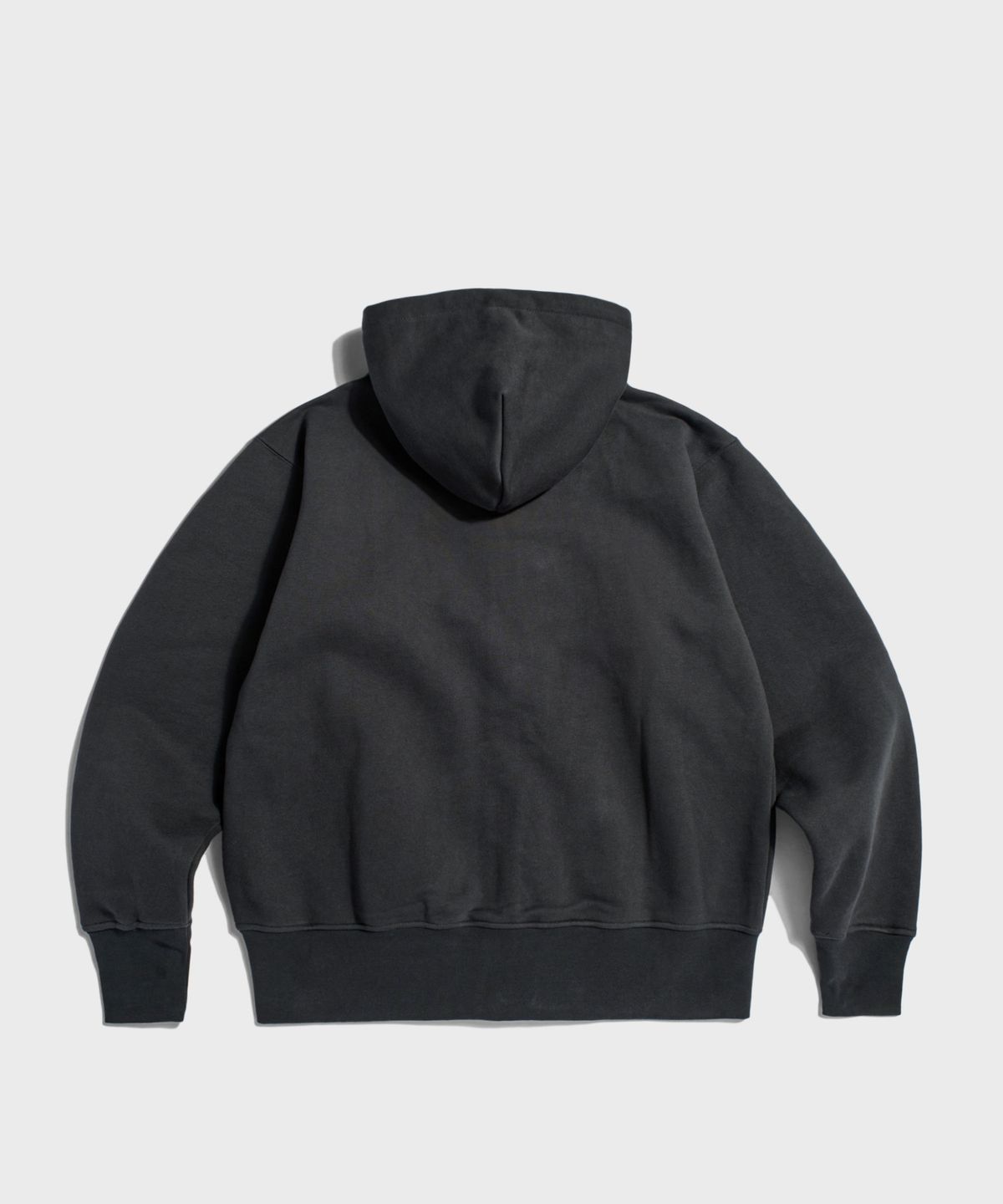 브론슨(BRONSON) 17.5 oz Terry Cloth 2Way Zip-Up Hoodie Kr Ver. Vintage Black